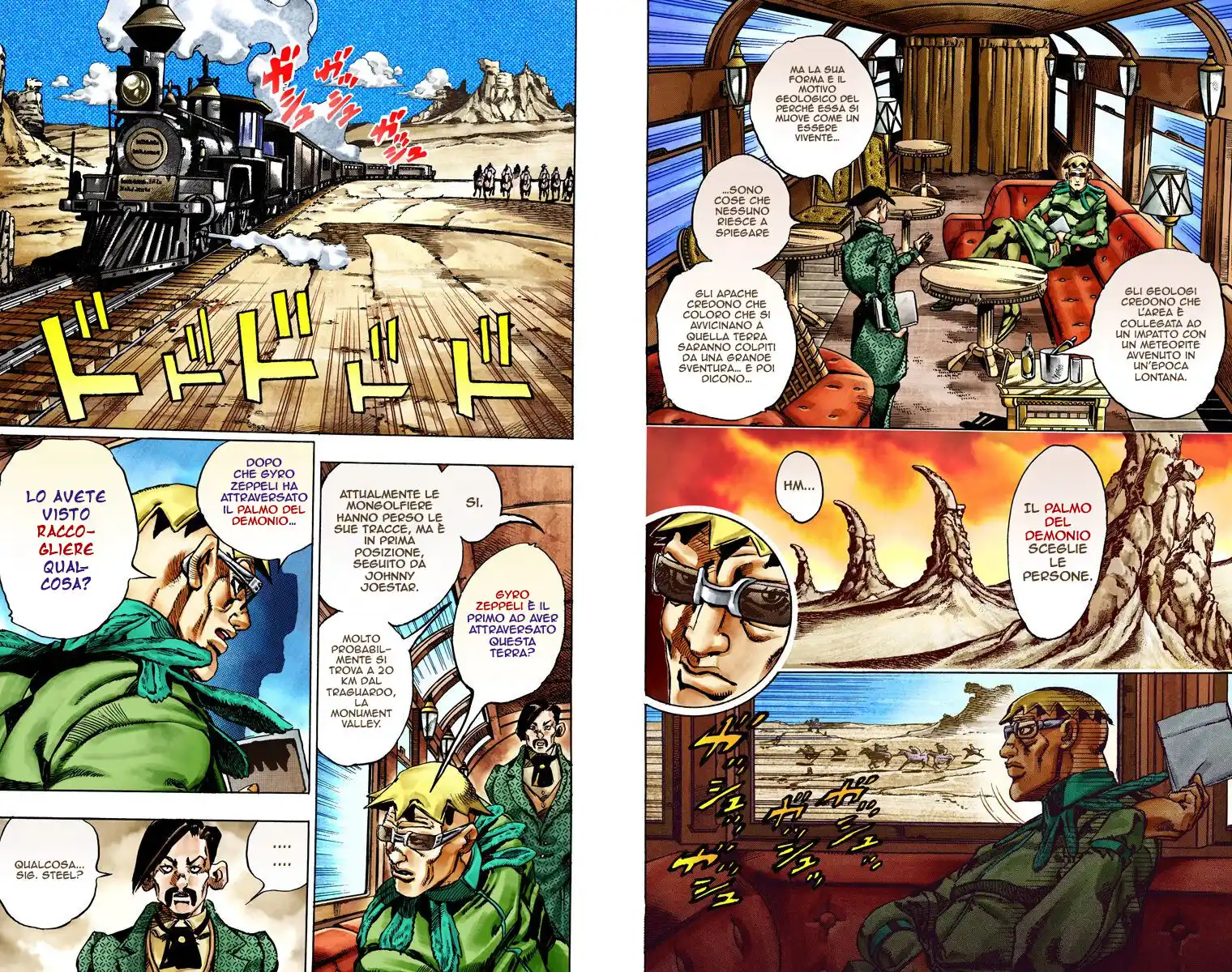 JoJo's Bizarre Adventure Part 7 - Steel Ball Run (Official Colored) Capitolo 25 page 17