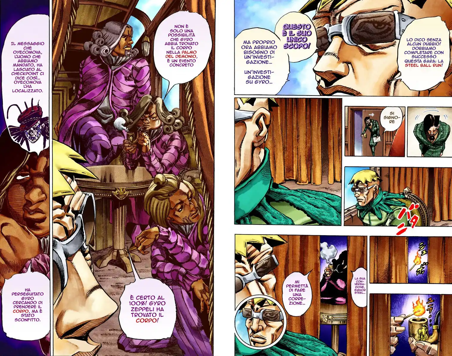 JoJo's Bizarre Adventure Part 7 - Steel Ball Run (Official Colored) Capitolo 25 page 19