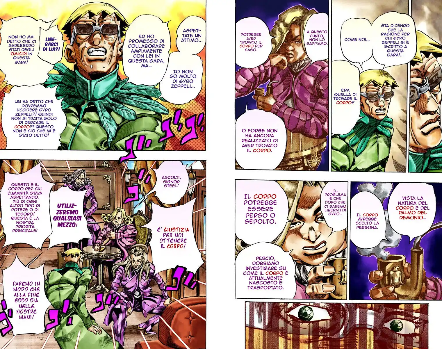 JoJo's Bizarre Adventure Part 7 - Steel Ball Run (Official Colored) Capitolo 25 page 20