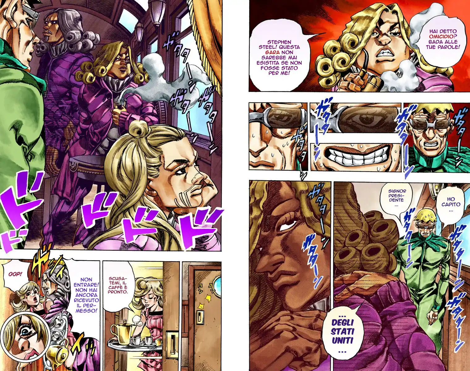 JoJo's Bizarre Adventure Part 7 - Steel Ball Run (Official Colored) Capitolo 25 page 22