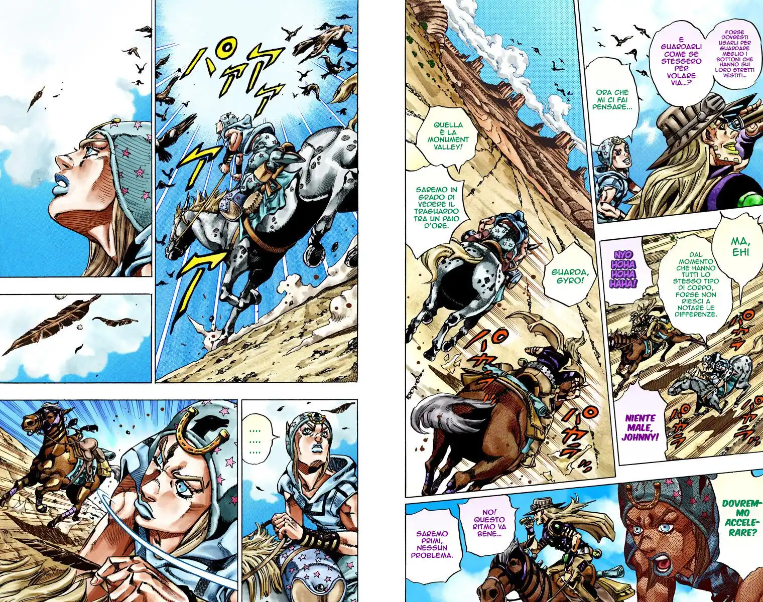 JoJo's Bizarre Adventure Part 7 - Steel Ball Run (Official Colored) Capitolo 25 page 26