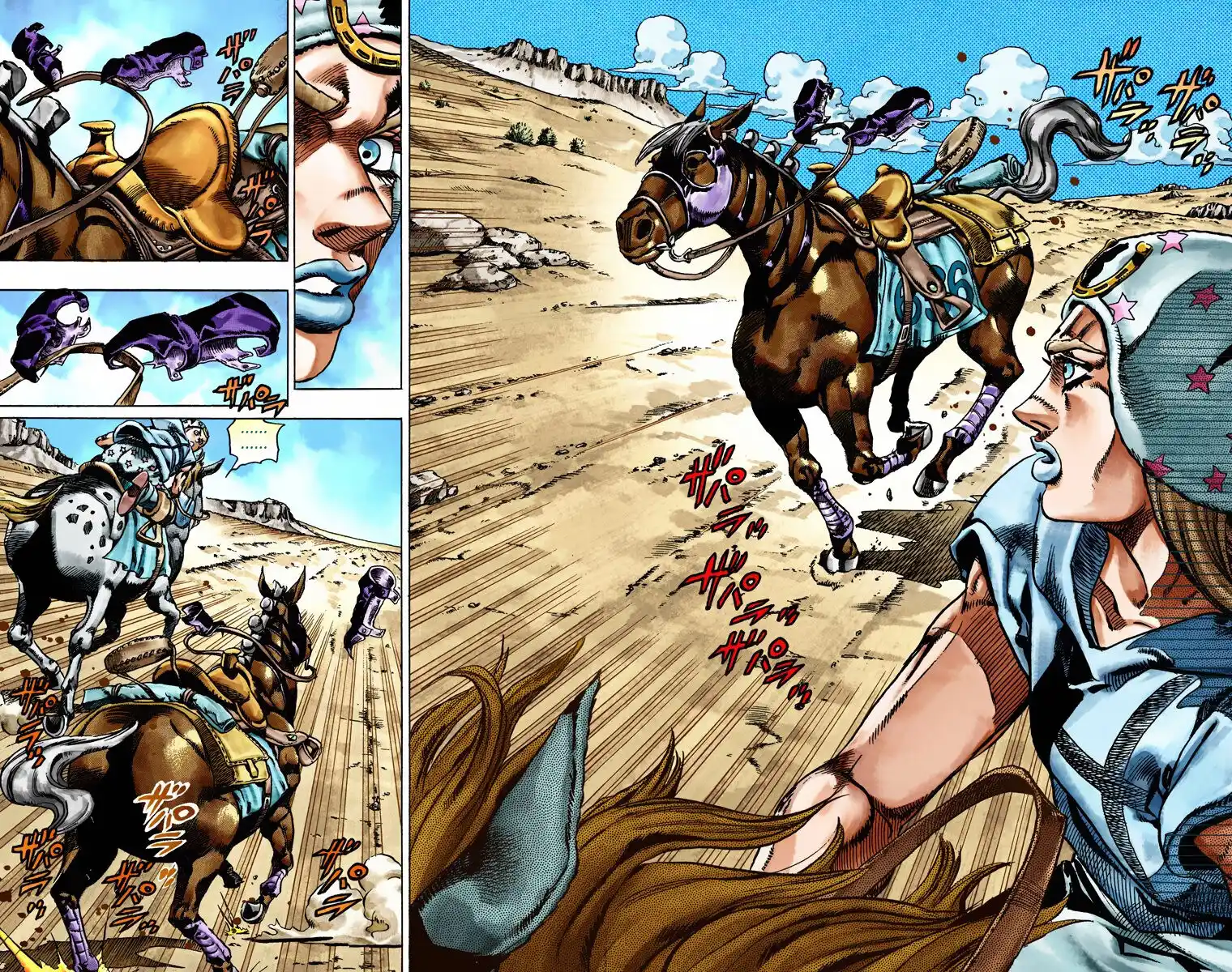 JoJo's Bizarre Adventure Part 7 - Steel Ball Run (Official Colored) Capitolo 25 page 27