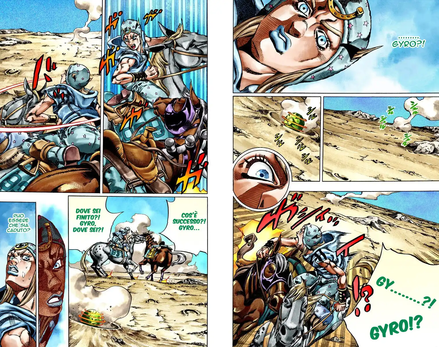 JoJo's Bizarre Adventure Part 7 - Steel Ball Run (Official Colored) Capitolo 25 page 28