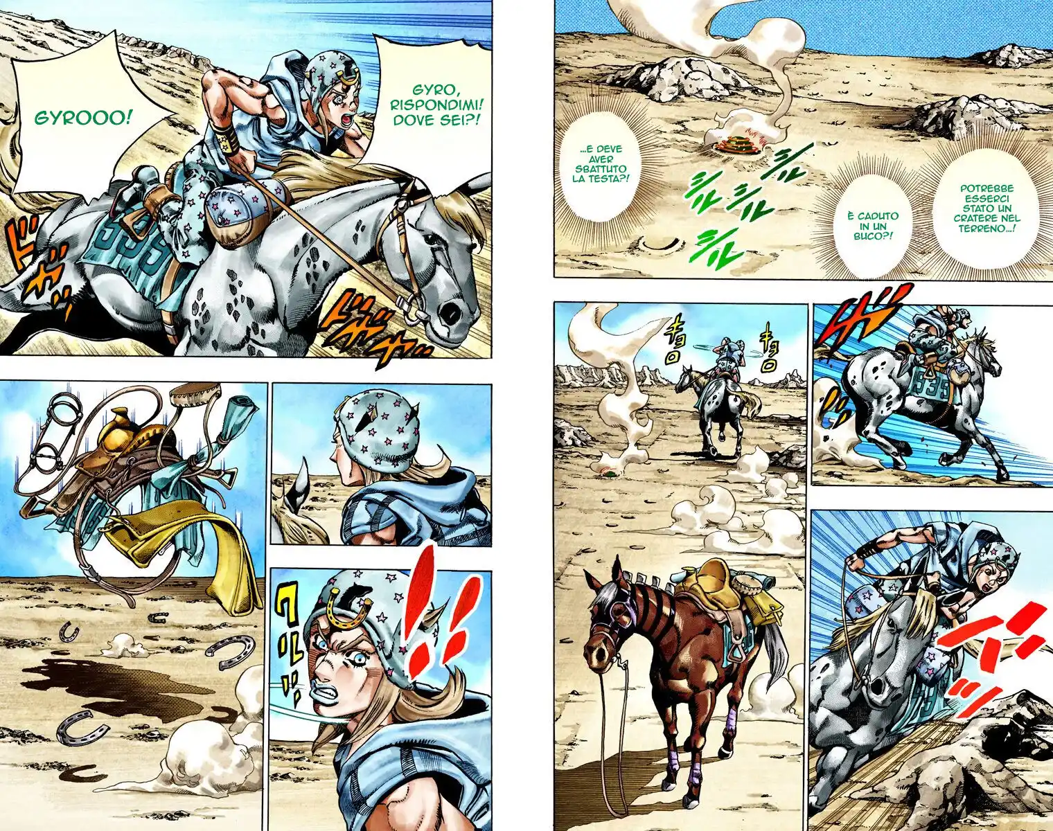 JoJo's Bizarre Adventure Part 7 - Steel Ball Run (Official Colored) Capitolo 25 page 29