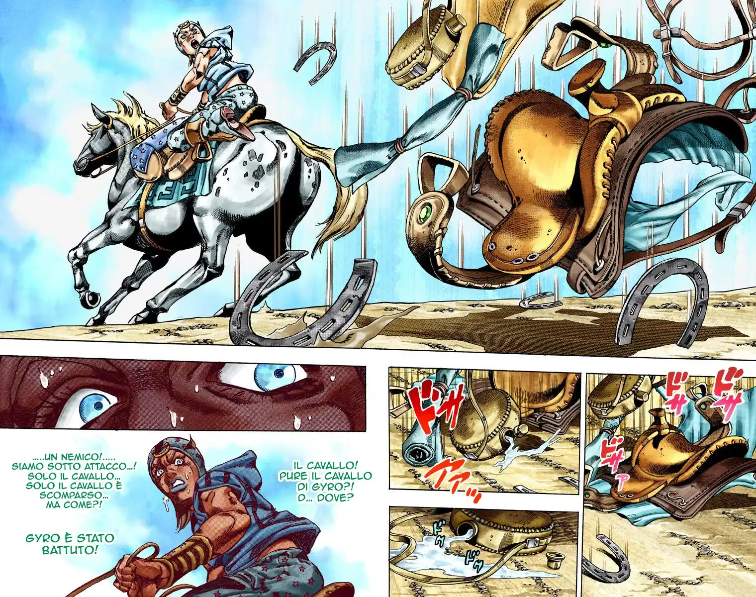 JoJo's Bizarre Adventure Part 7 - Steel Ball Run (Official Colored) Capitolo 25 page 30