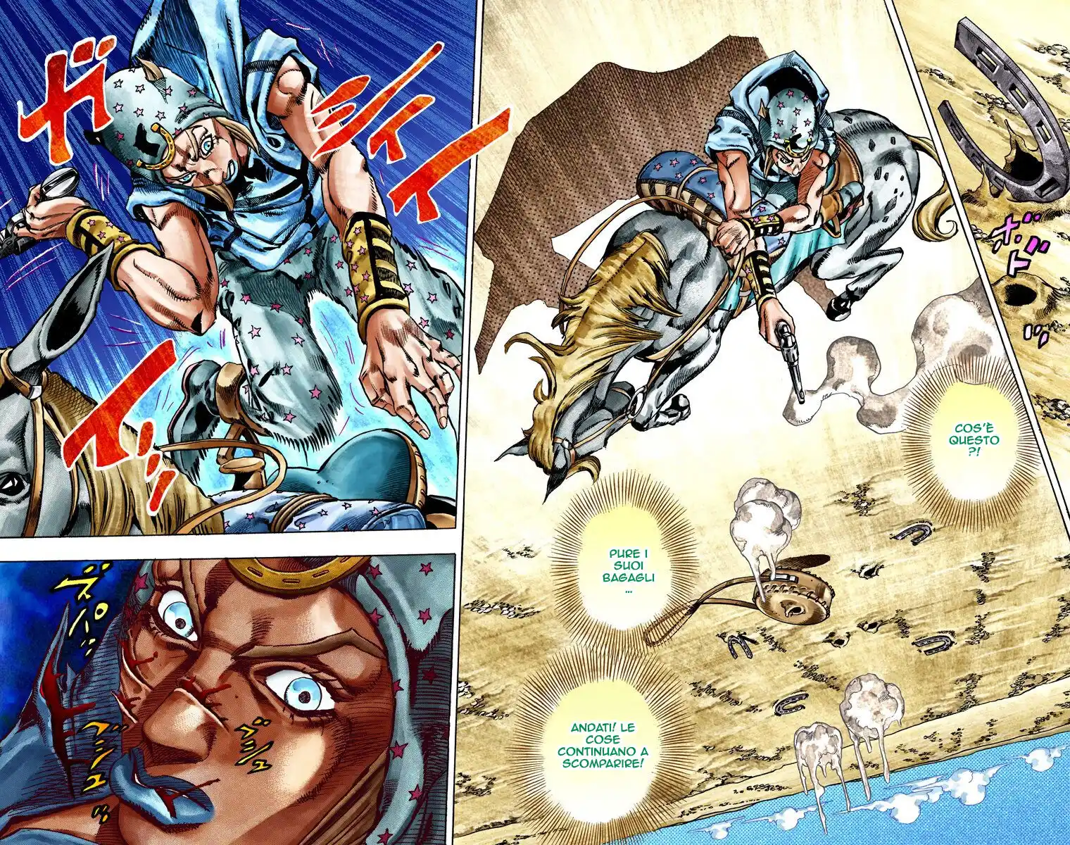 JoJo's Bizarre Adventure Part 7 - Steel Ball Run (Official Colored) Capitolo 25 page 32