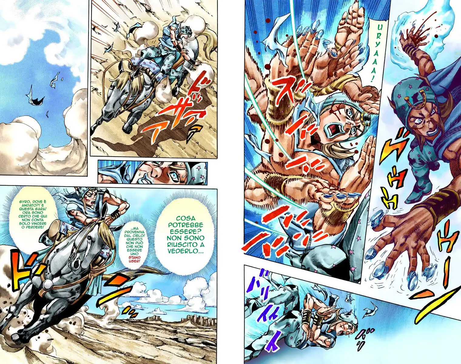 JoJo's Bizarre Adventure Part 7 - Steel Ball Run (Official Colored) Capitolo 25 page 34