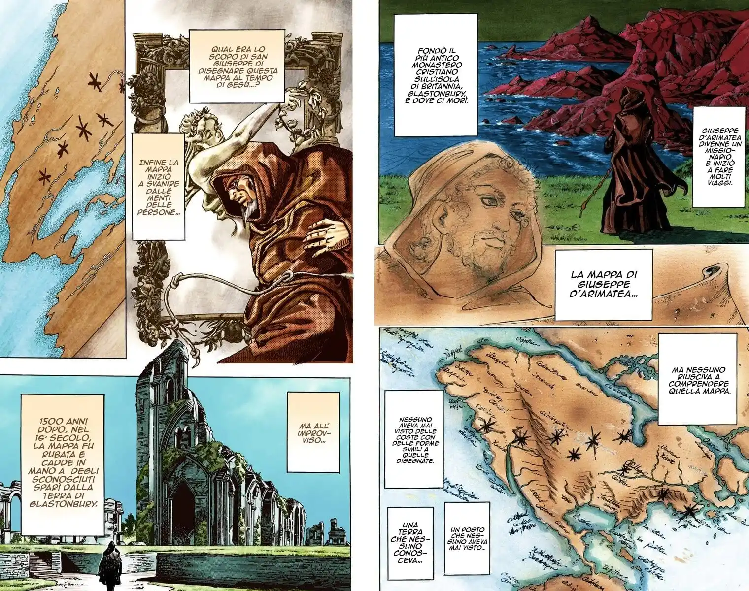 JoJo's Bizarre Adventure Part 7 - Steel Ball Run (Official Colored) Capitolo 25 page 4