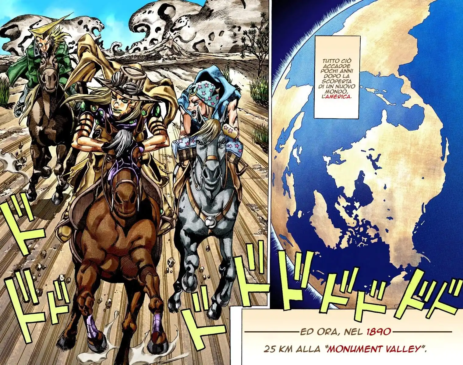 JoJo's Bizarre Adventure Part 7 - Steel Ball Run (Official Colored) Capitolo 25 page 5