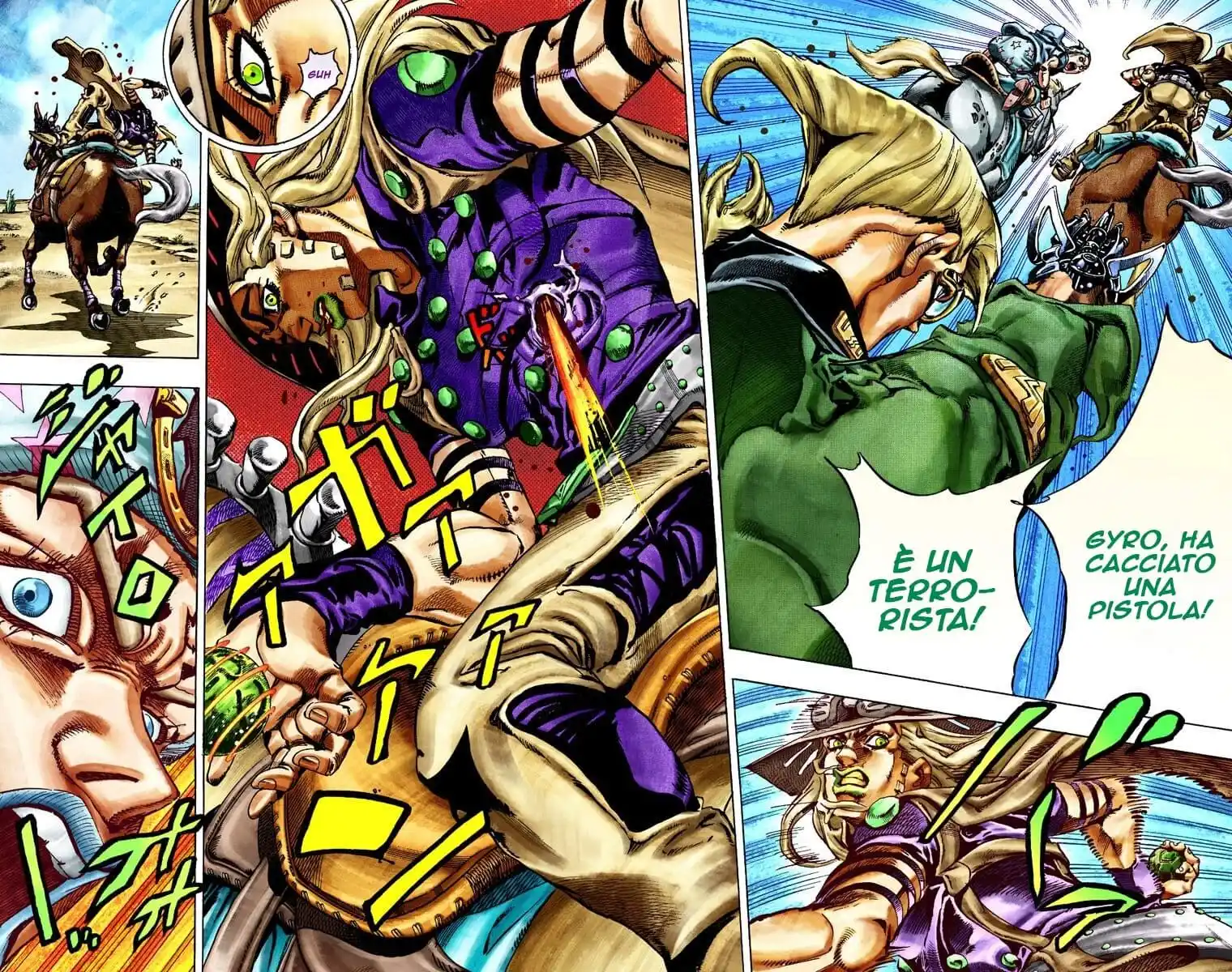 JoJo's Bizarre Adventure Part 7 - Steel Ball Run (Official Colored) Capitolo 25 page 7