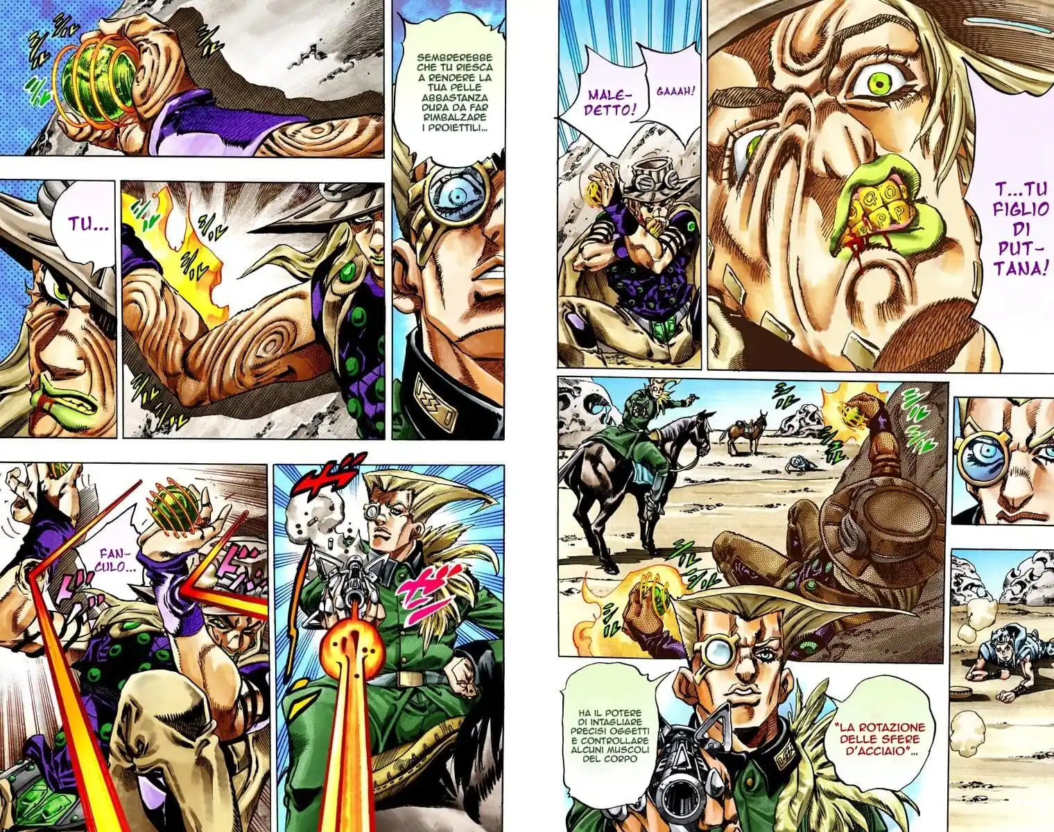 JoJo's Bizarre Adventure Part 7 - Steel Ball Run (Official Colored) Capitolo 25 page 9