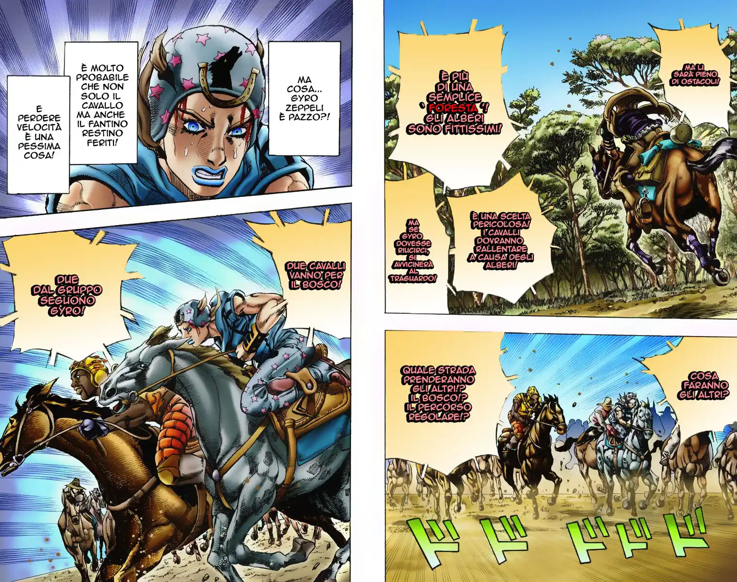 JoJo's Bizarre Adventure Part 7 - Steel Ball Run (Official Colored) Capitolo 07 page 13