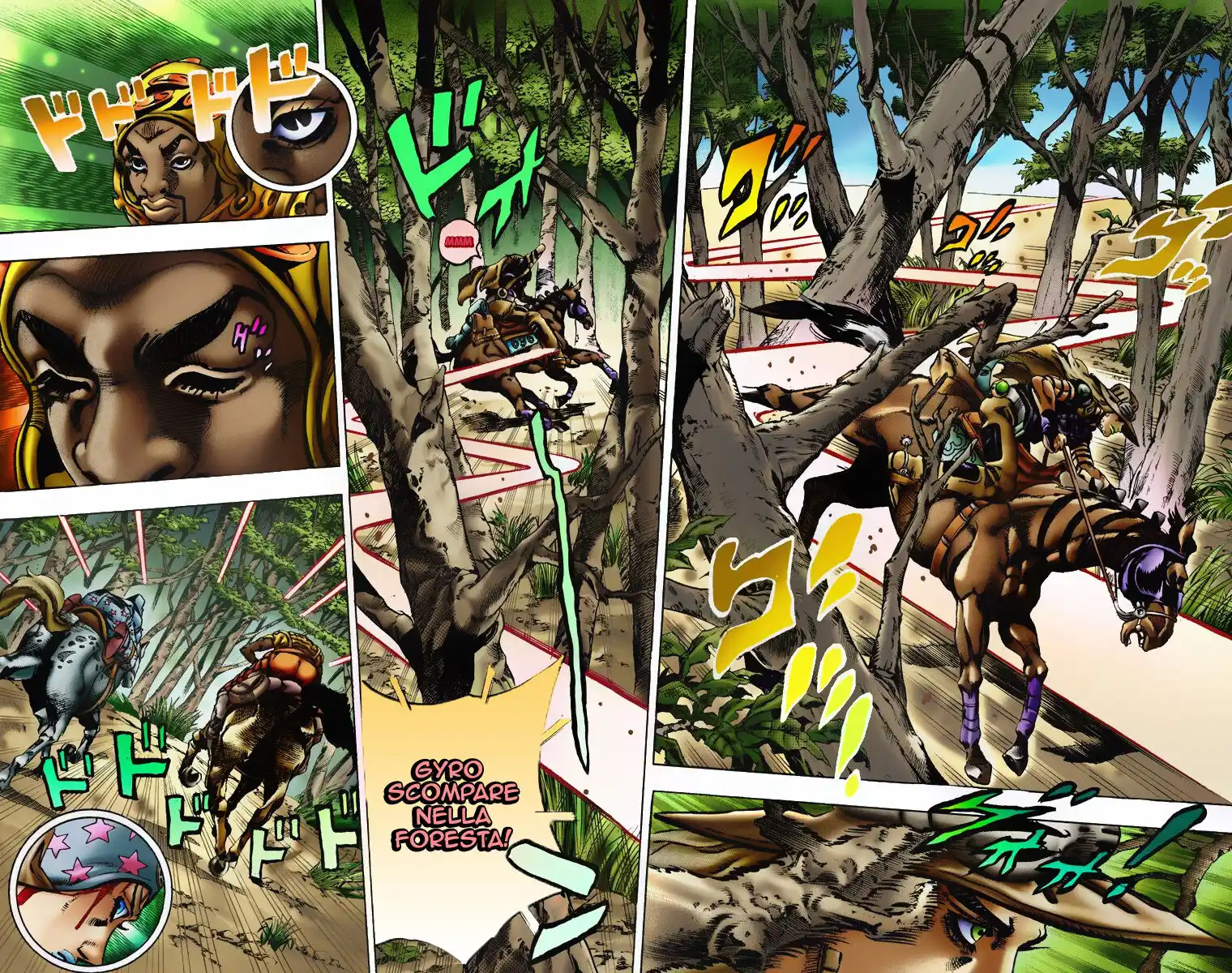 JoJo's Bizarre Adventure Part 7 - Steel Ball Run (Official Colored) Capitolo 07 page 15