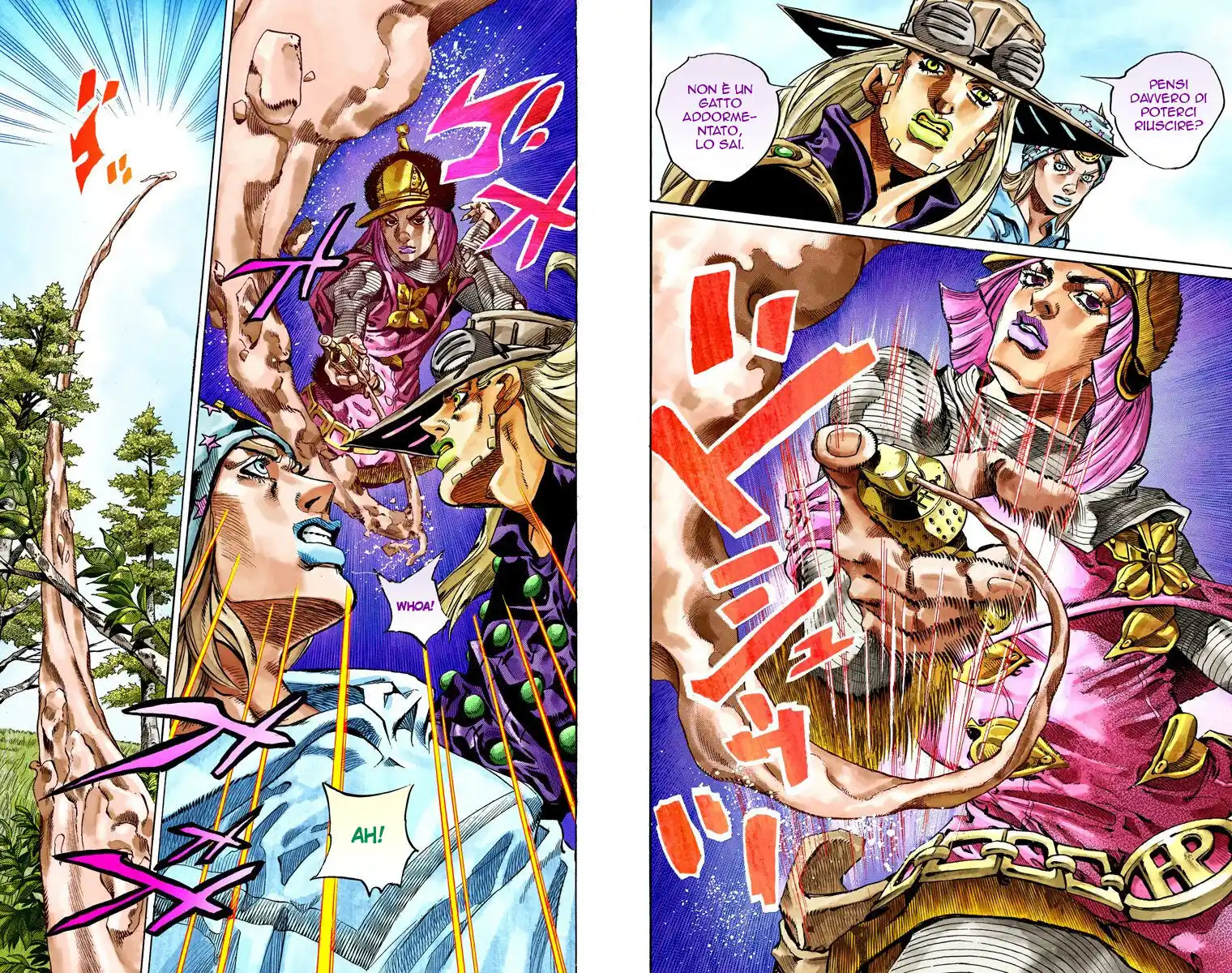 JoJo's Bizarre Adventure Part 7 - Steel Ball Run (Official Colored) Capitolo 34 page 10