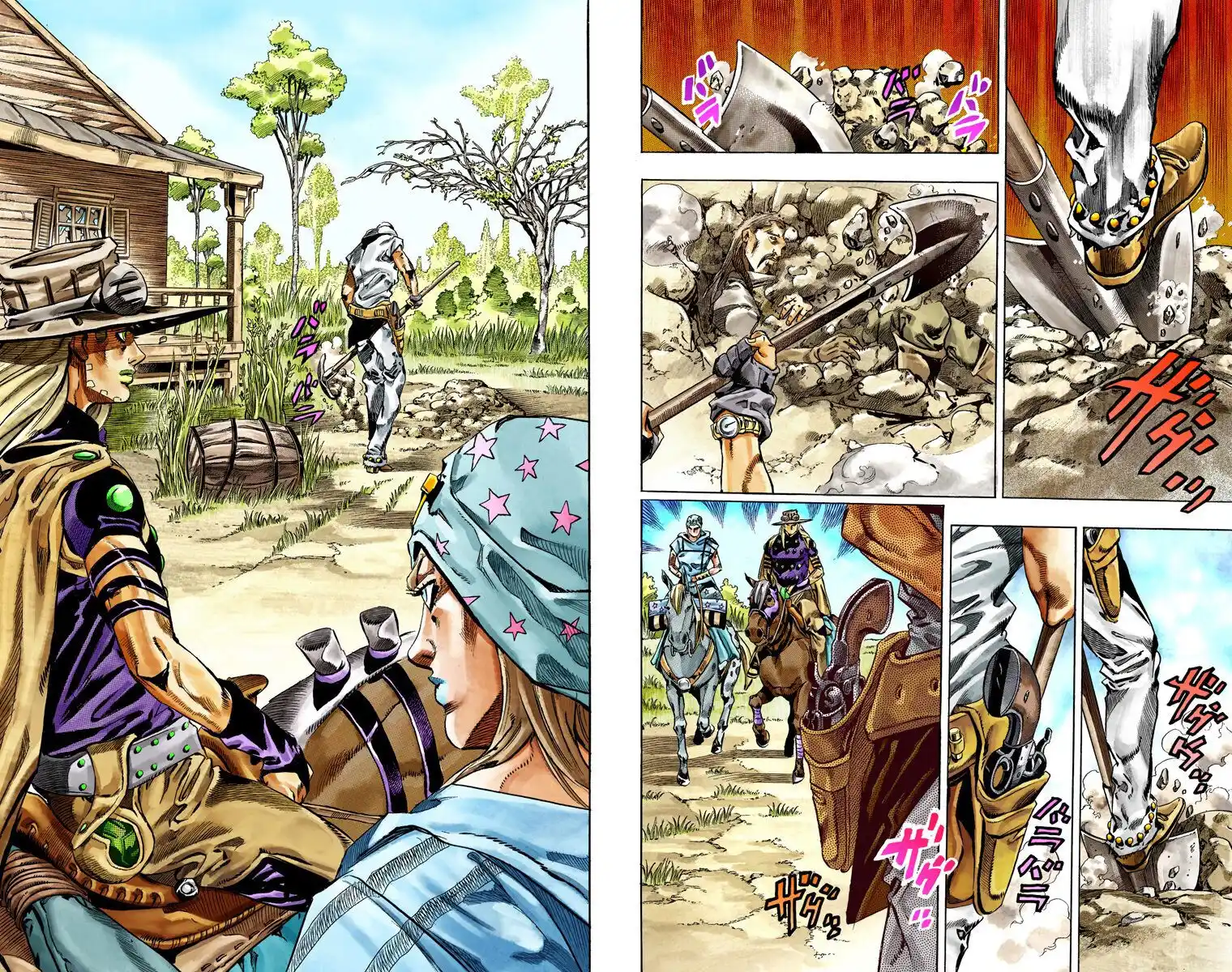 JoJo's Bizarre Adventure Part 7 - Steel Ball Run (Official Colored) Capitolo 34 page 12