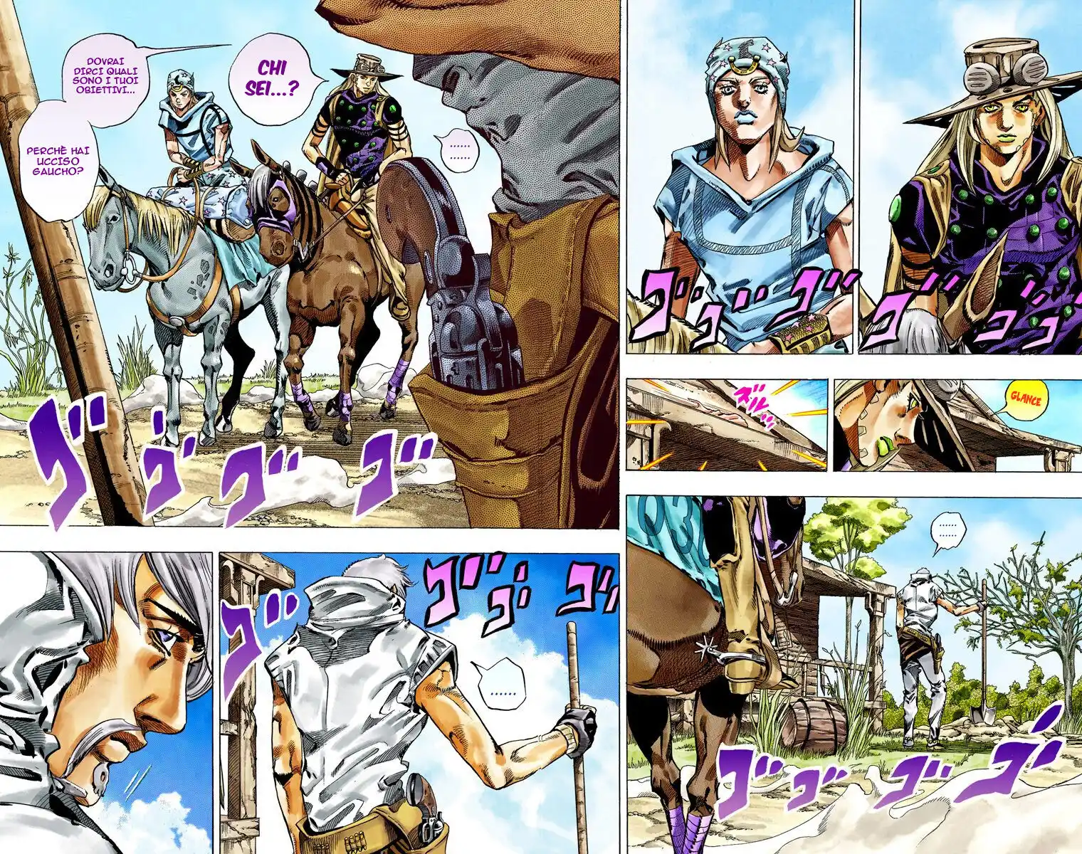 JoJo's Bizarre Adventure Part 7 - Steel Ball Run (Official Colored) Capitolo 34 page 13