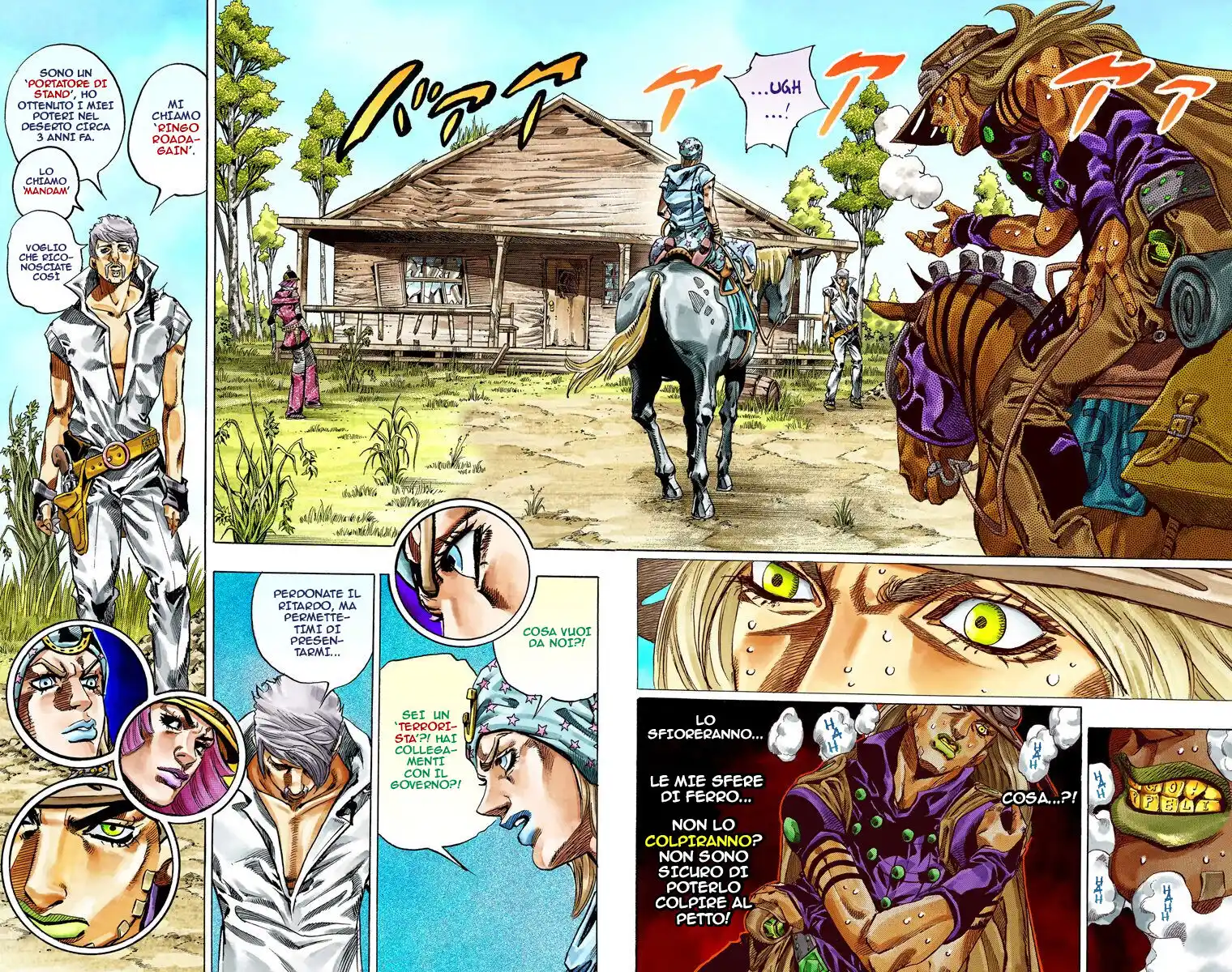 JoJo's Bizarre Adventure Part 7 - Steel Ball Run (Official Colored) Capitolo 34 page 18