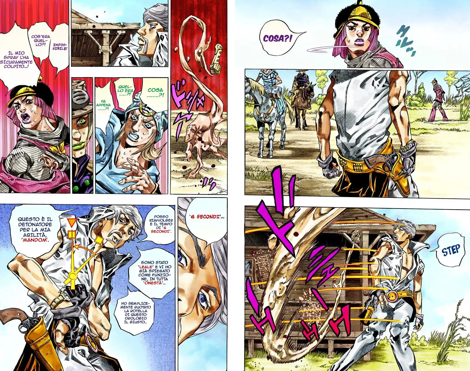 JoJo's Bizarre Adventure Part 7 - Steel Ball Run (Official Colored) Capitolo 34 page 24