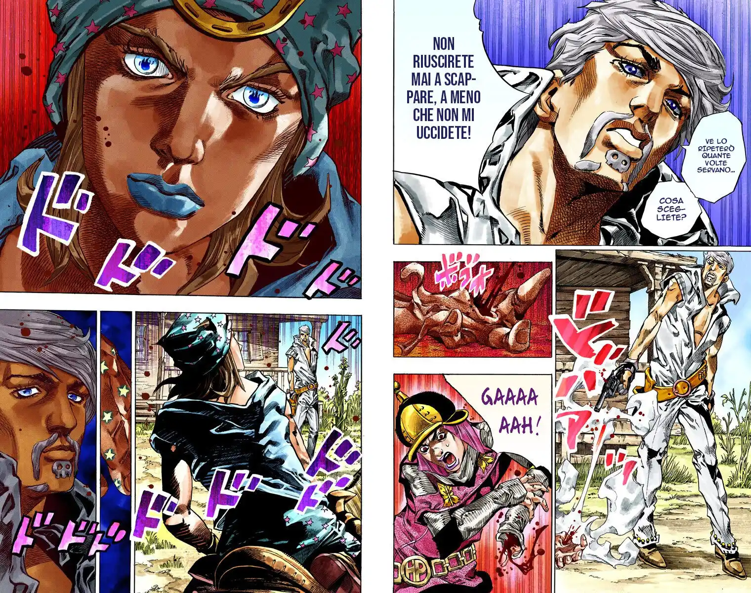 JoJo's Bizarre Adventure Part 7 - Steel Ball Run (Official Colored) Capitolo 34 page 25