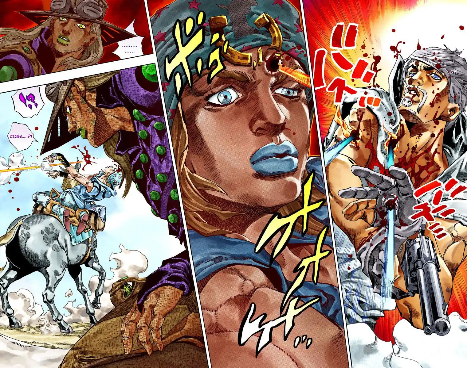 JoJo's Bizarre Adventure Part 7 - Steel Ball Run (Official Colored) Capitolo 34 page 27