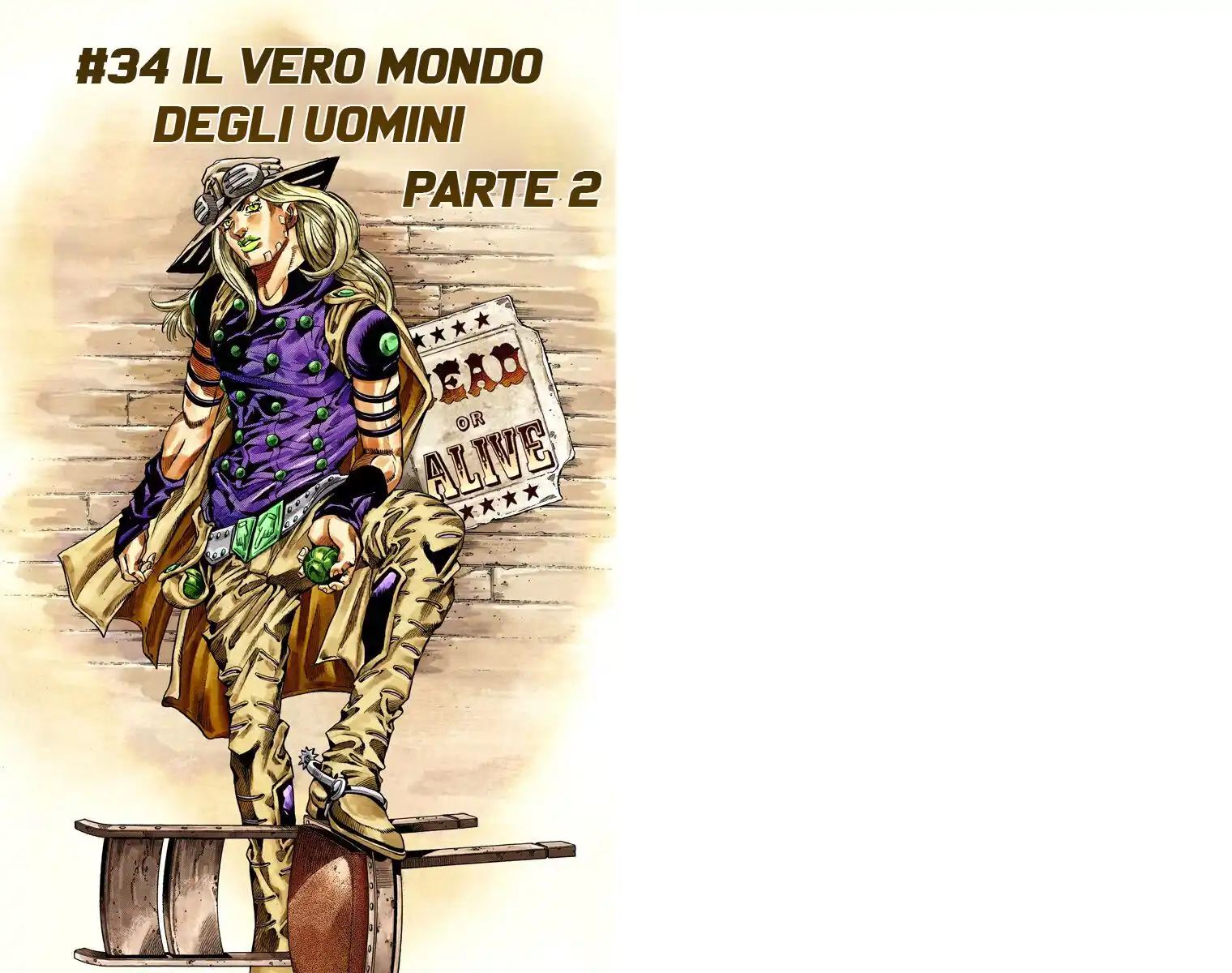 JoJo's Bizarre Adventure Part 7 - Steel Ball Run (Official Colored) Capitolo 34 page 3