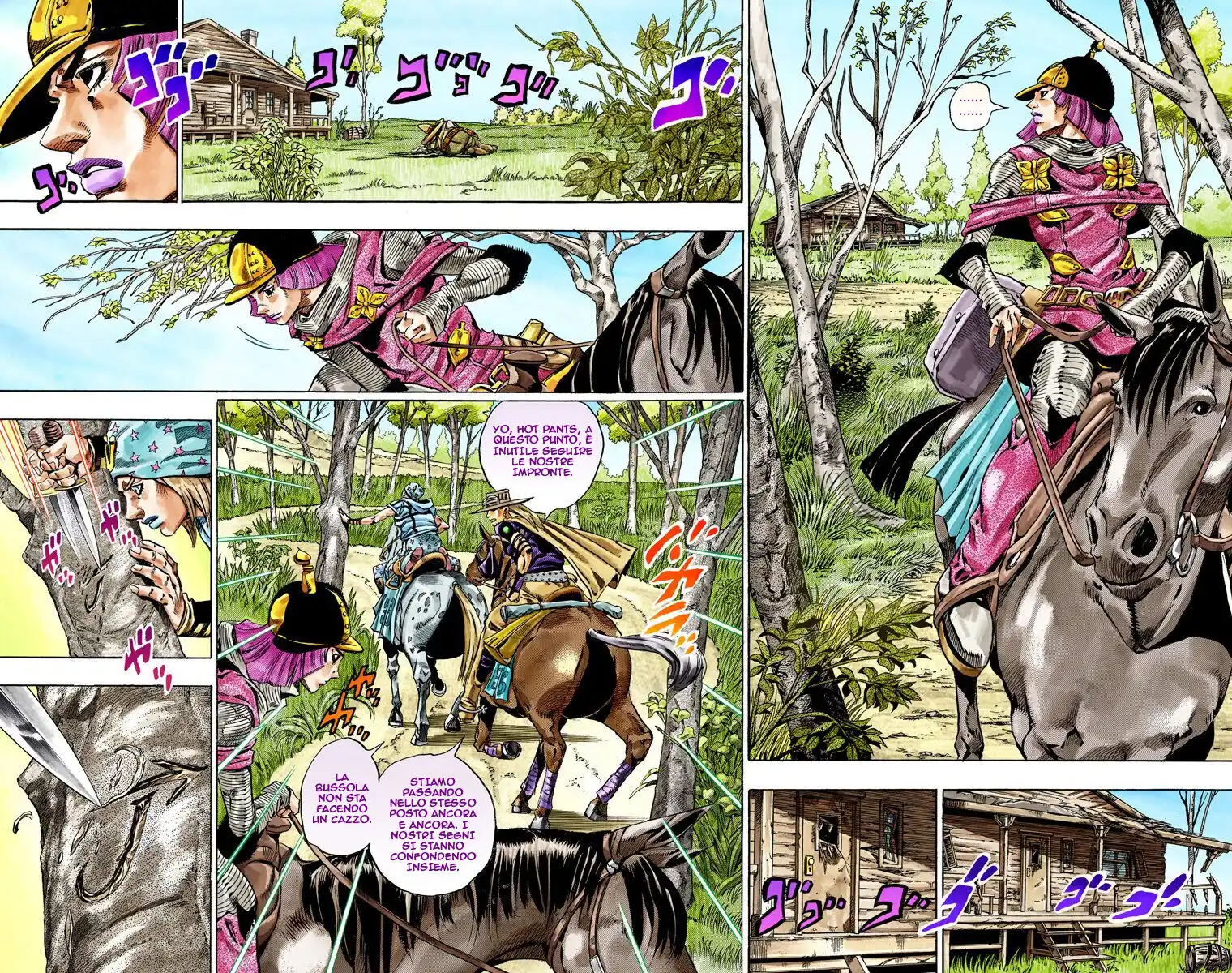 JoJo's Bizarre Adventure Part 7 - Steel Ball Run (Official Colored) Capitolo 34 page 4