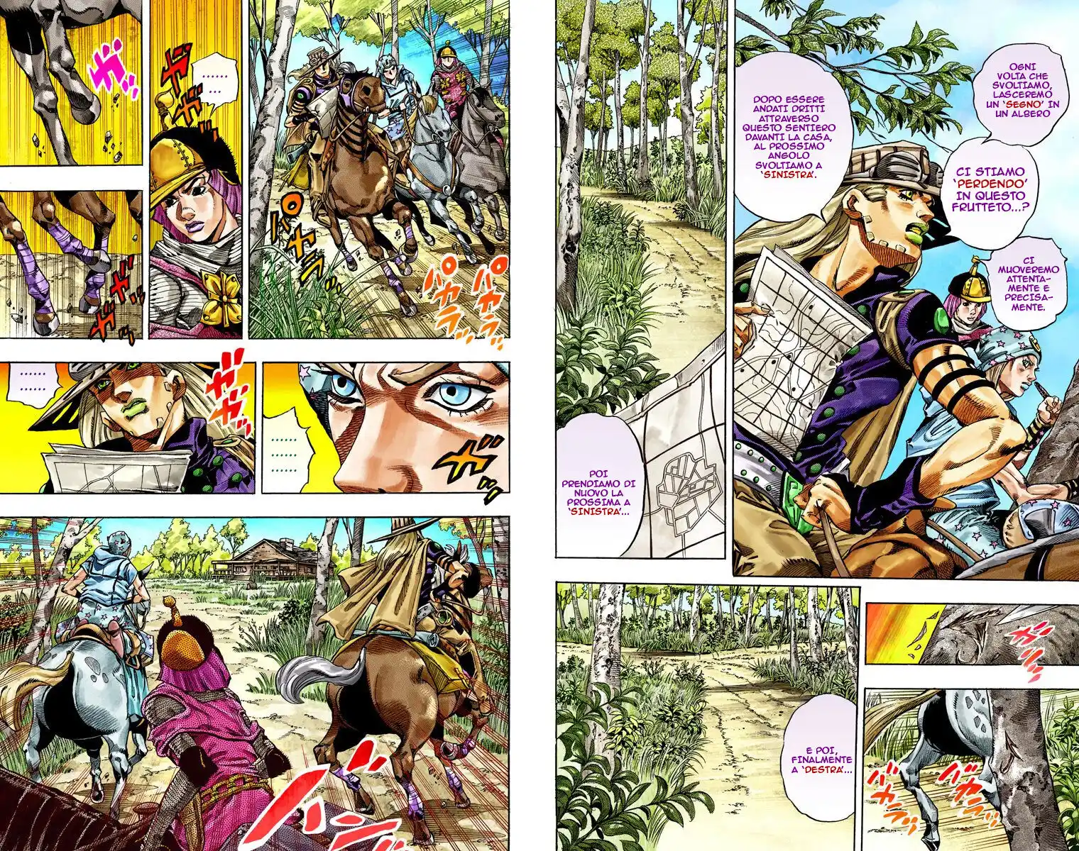 JoJo's Bizarre Adventure Part 7 - Steel Ball Run (Official Colored) Capitolo 34 page 5