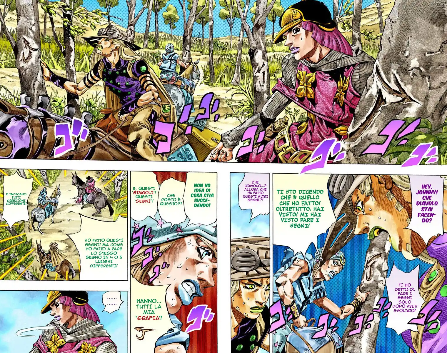 JoJo's Bizarre Adventure Part 7 - Steel Ball Run (Official Colored) Capitolo 34 page 7