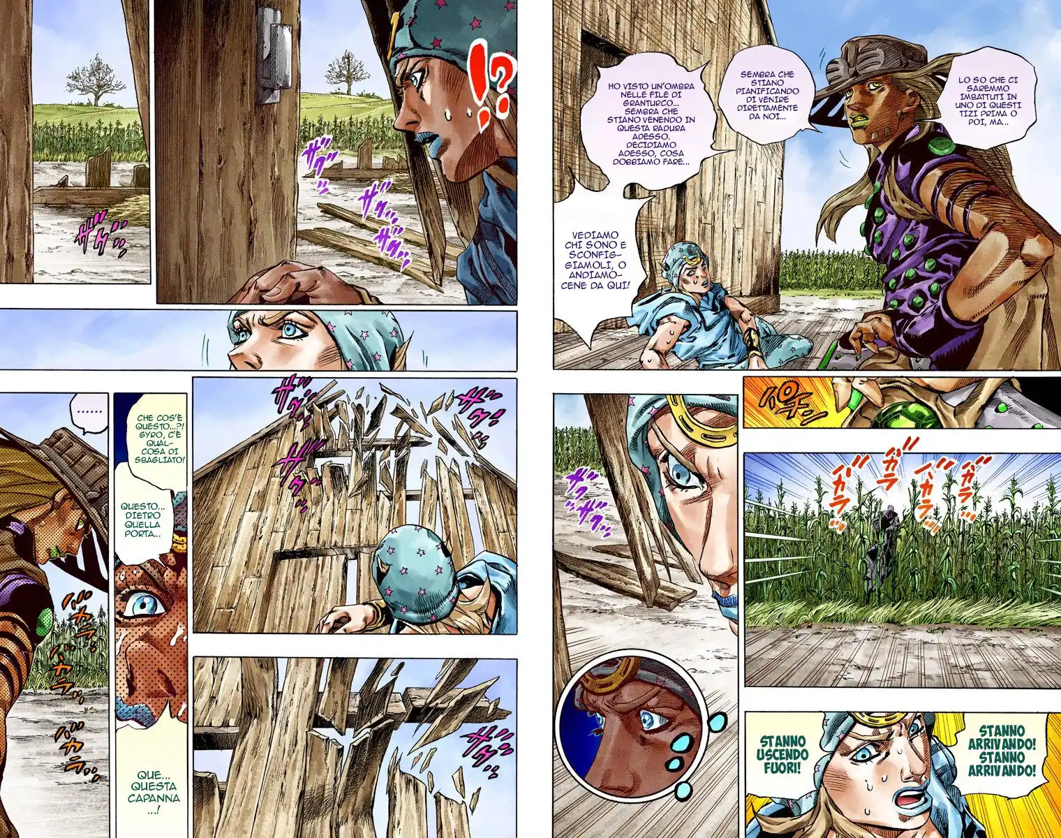 JoJo's Bizarre Adventure Part 7 - Steel Ball Run (Official Colored) Capitolo 41 page 12