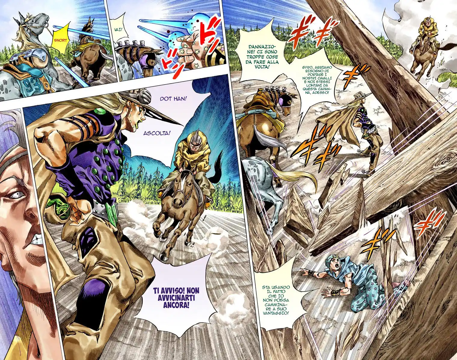 JoJo's Bizarre Adventure Part 7 - Steel Ball Run (Official Colored) Capitolo 41 page 16