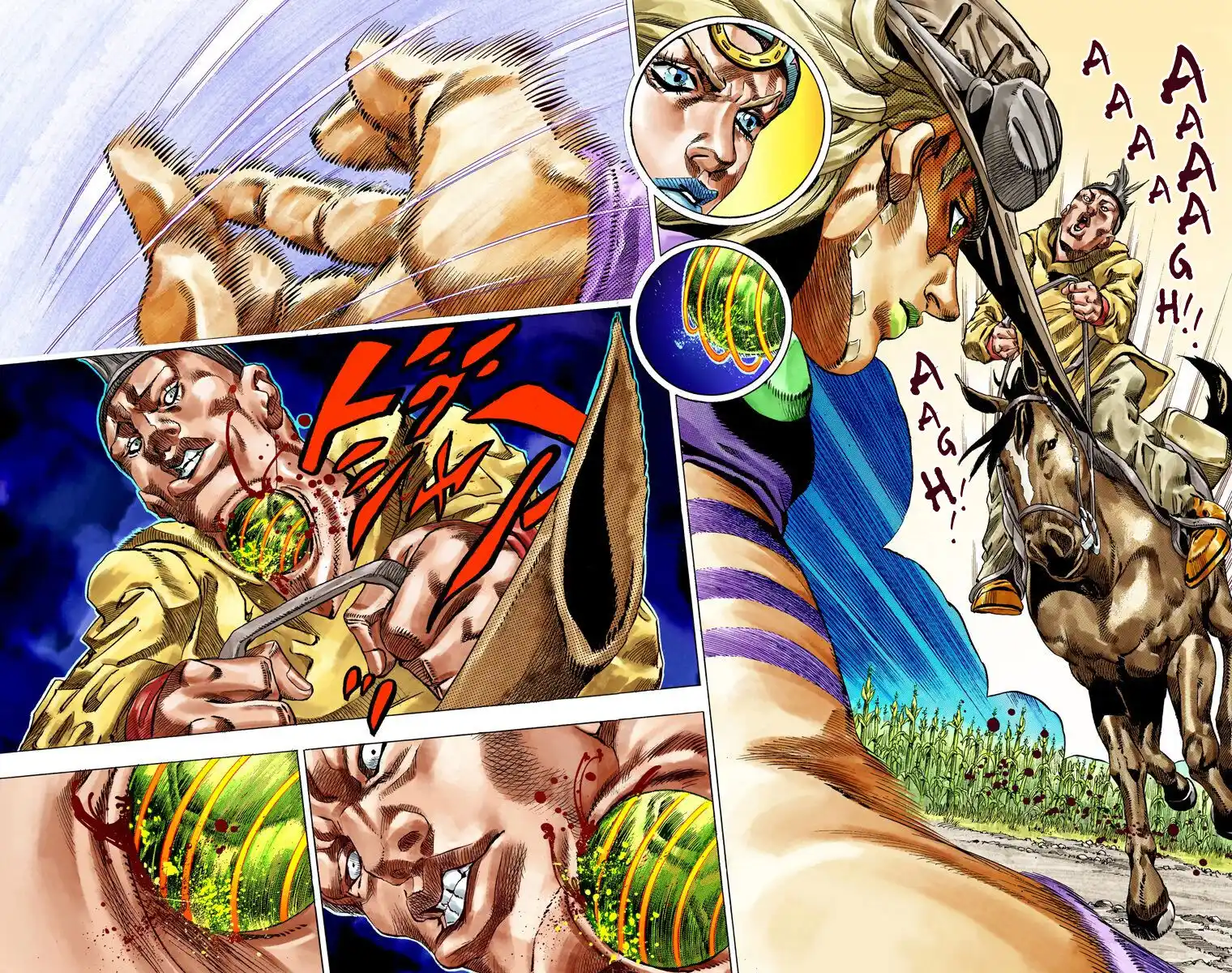 JoJo's Bizarre Adventure Part 7 - Steel Ball Run (Official Colored) Capitolo 41 page 17