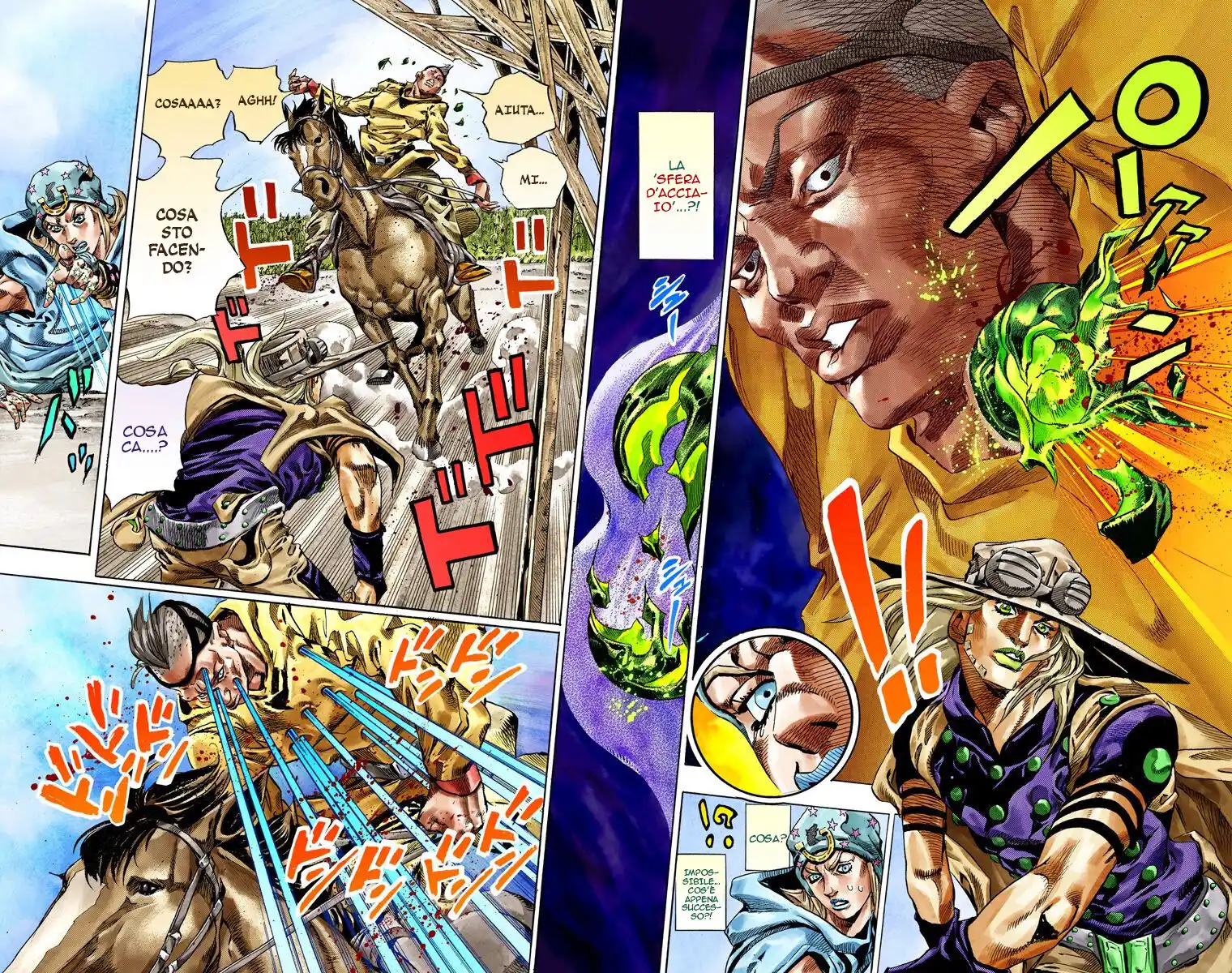 JoJo's Bizarre Adventure Part 7 - Steel Ball Run (Official Colored) Capitolo 41 page 18