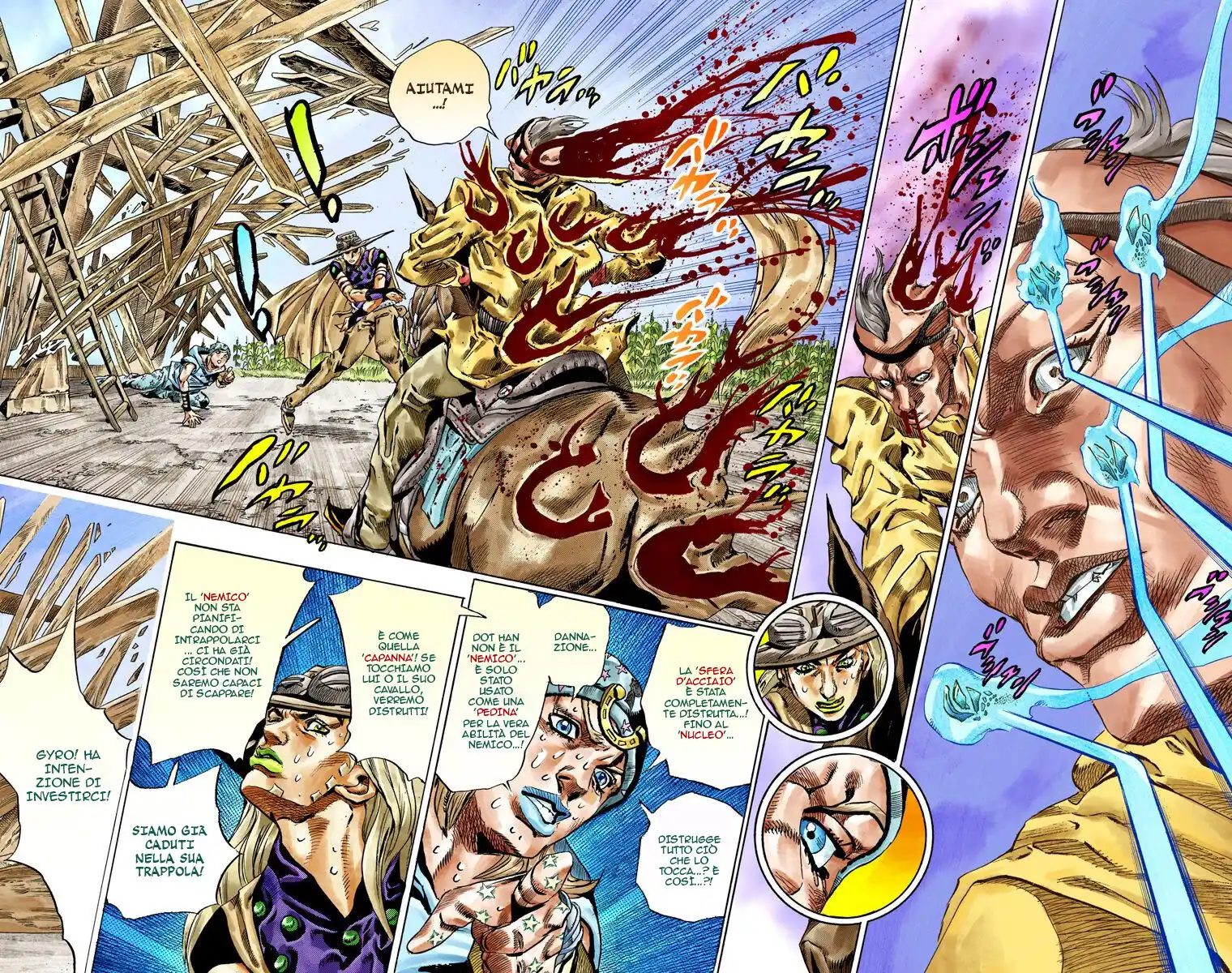 JoJo's Bizarre Adventure Part 7 - Steel Ball Run (Official Colored) Capitolo 41 page 19