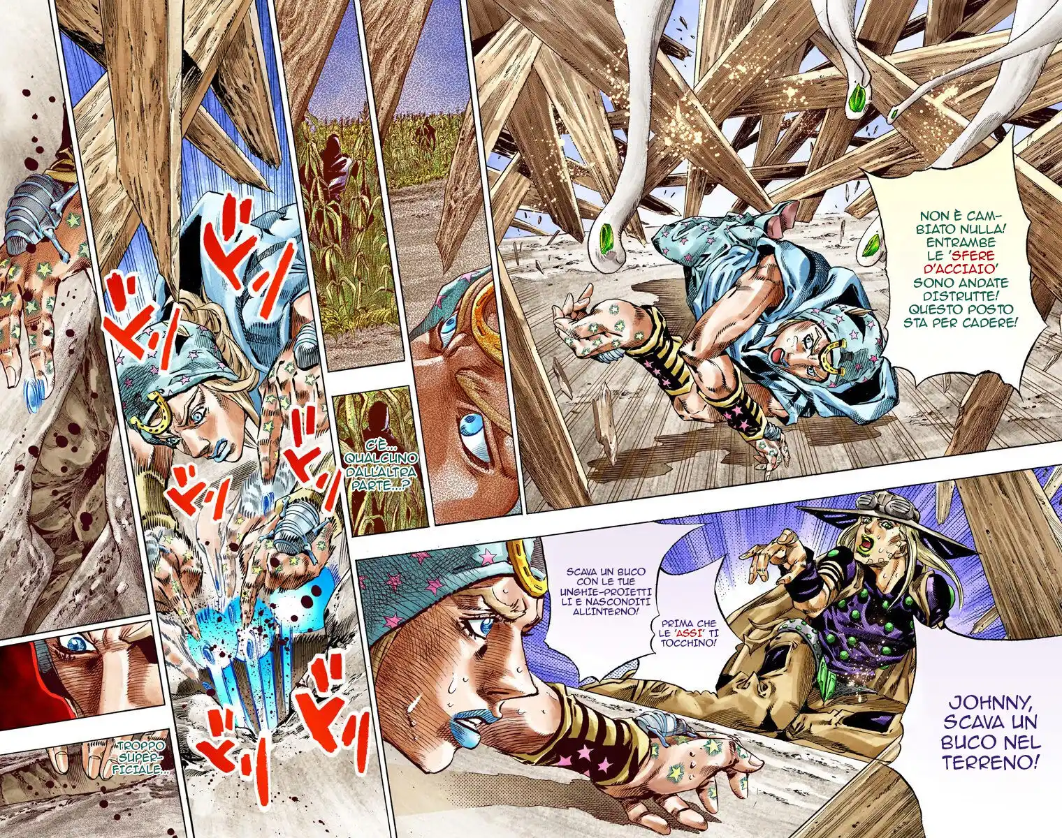 JoJo's Bizarre Adventure Part 7 - Steel Ball Run (Official Colored) Capitolo 41 page 21