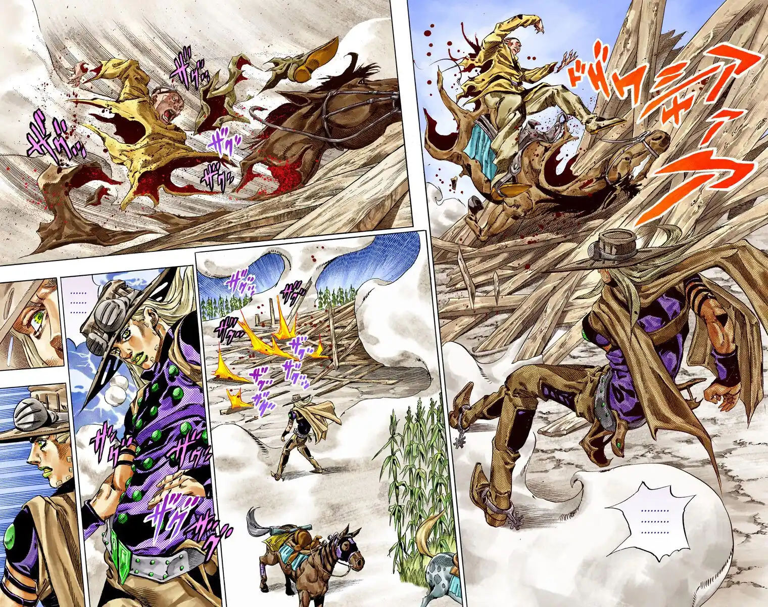 JoJo's Bizarre Adventure Part 7 - Steel Ball Run (Official Colored) Capitolo 41 page 23