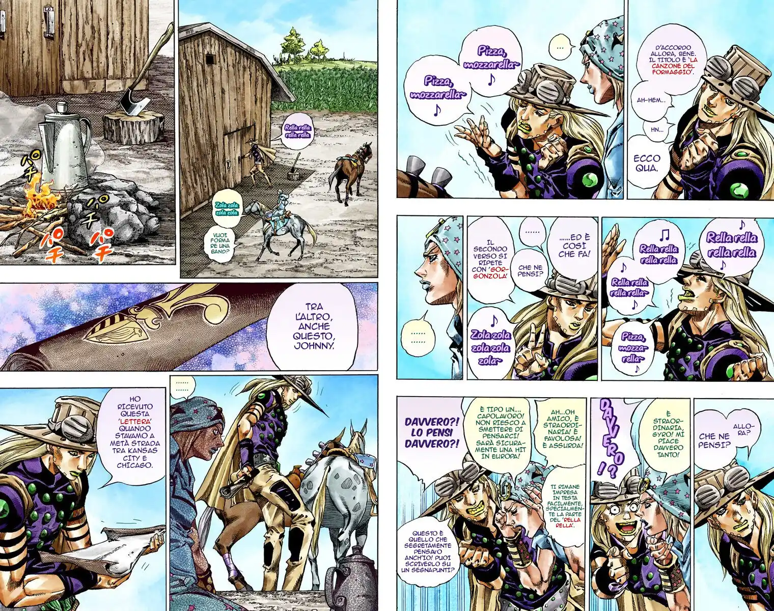 JoJo's Bizarre Adventure Part 7 - Steel Ball Run (Official Colored) Capitolo 41 page 5