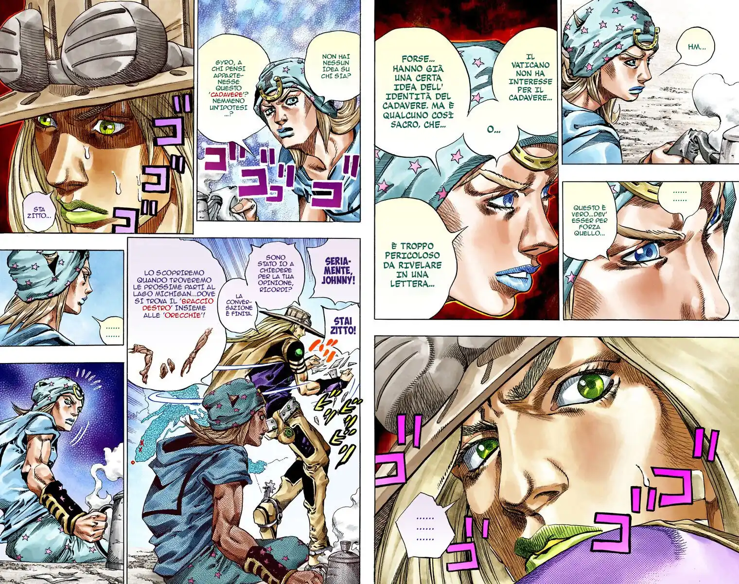 JoJo's Bizarre Adventure Part 7 - Steel Ball Run (Official Colored) Capitolo 41 page 7