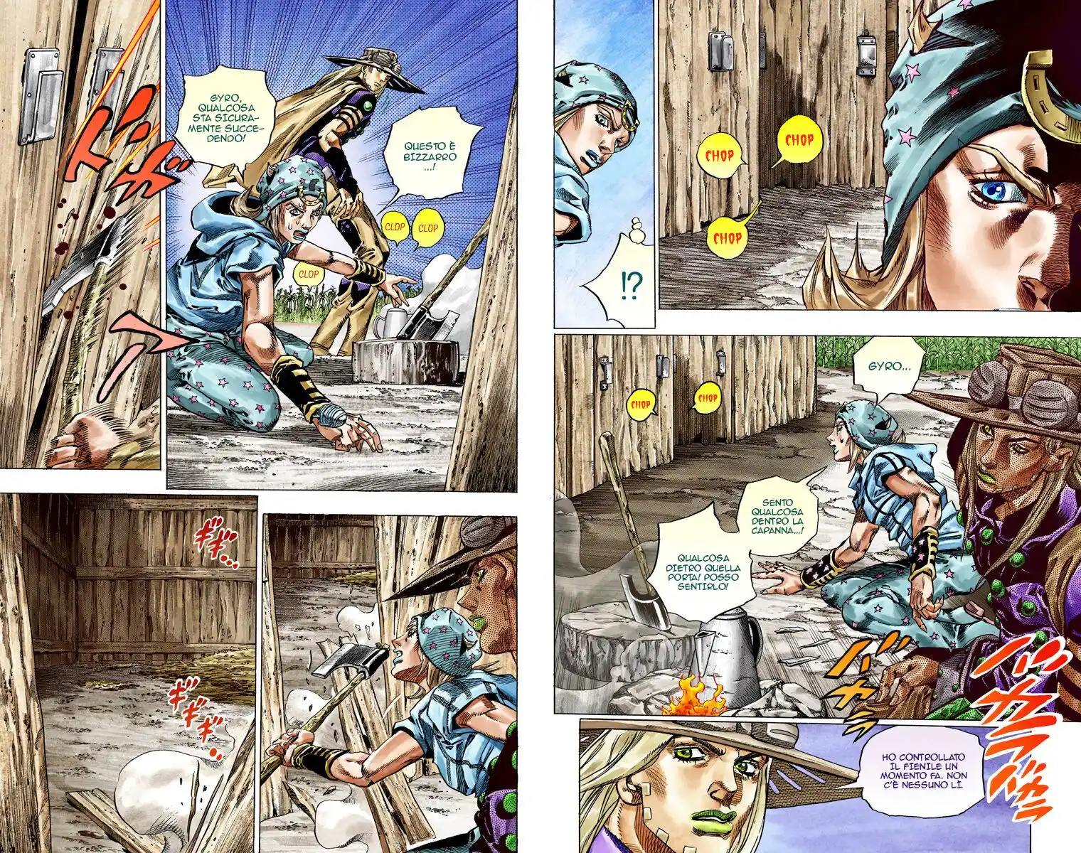 JoJo's Bizarre Adventure Part 7 - Steel Ball Run (Official Colored) Capitolo 41 page 9