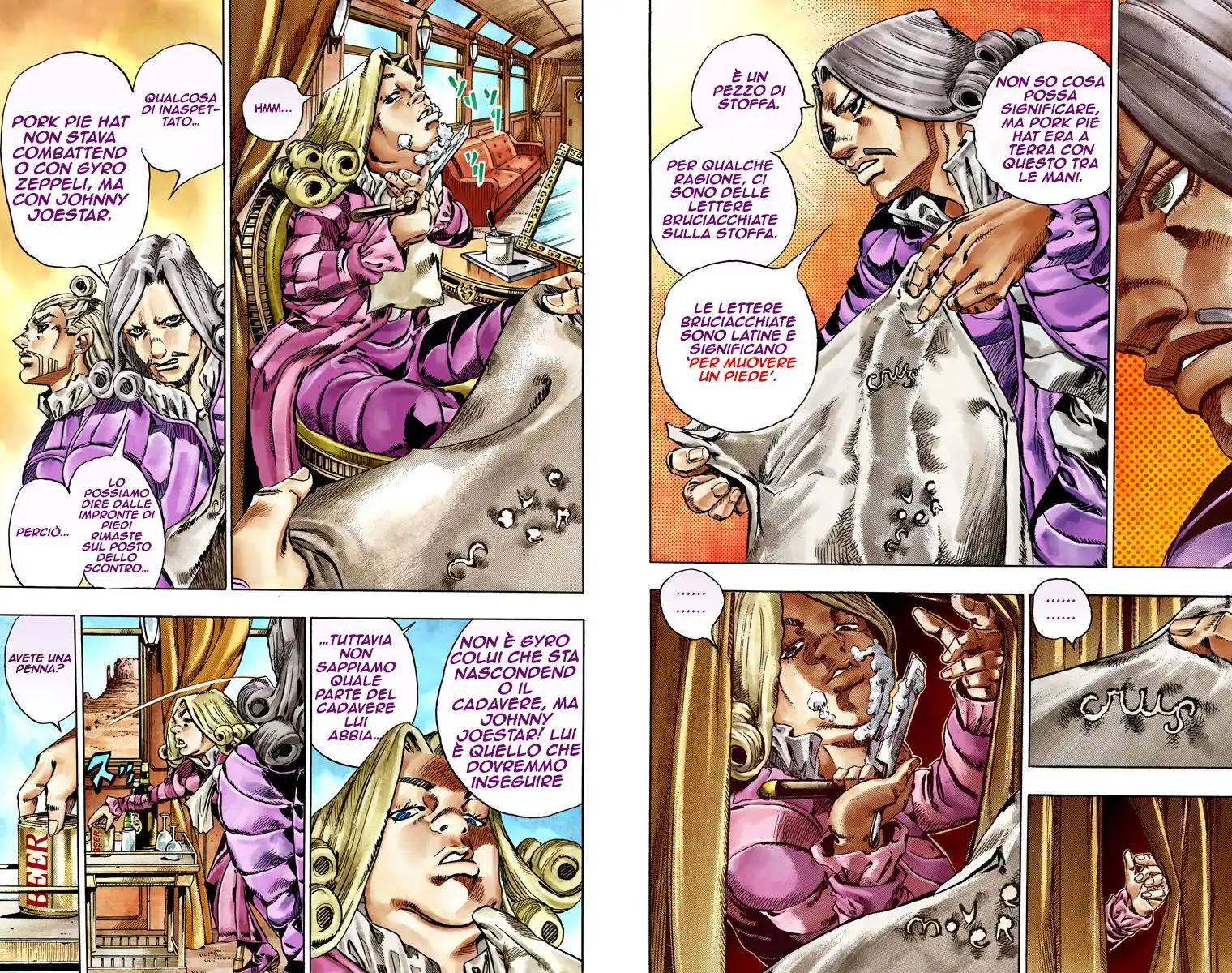 JoJo's Bizarre Adventure Part 7 - Steel Ball Run (Official Colored) Capitolo 28 page 10