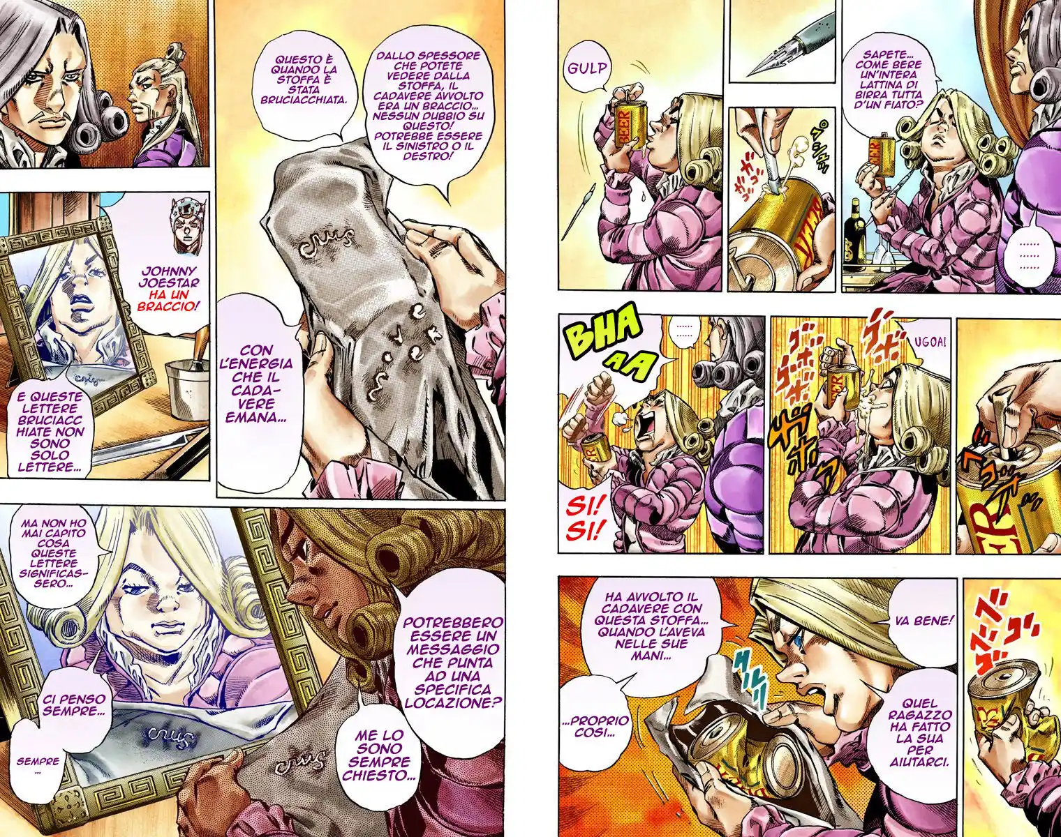 JoJo's Bizarre Adventure Part 7 - Steel Ball Run (Official Colored) Capitolo 28 page 11