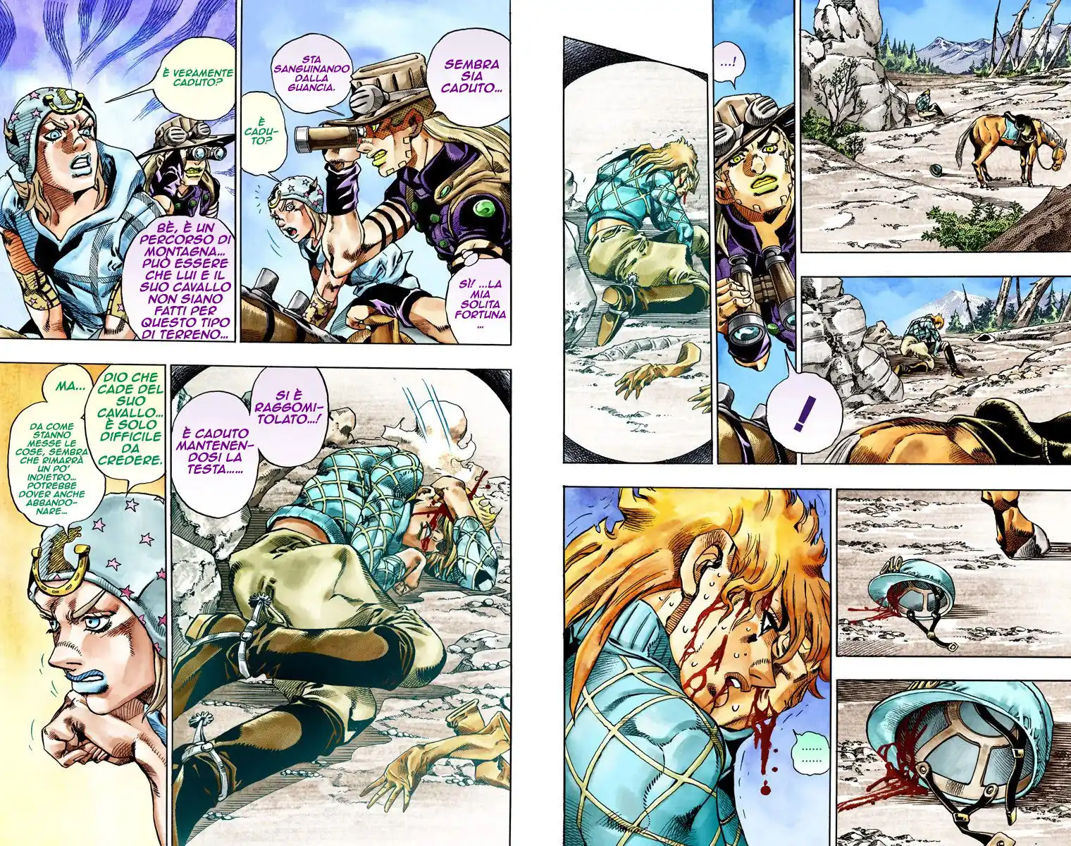 JoJo's Bizarre Adventure Part 7 - Steel Ball Run (Official Colored) Capitolo 28 page 15