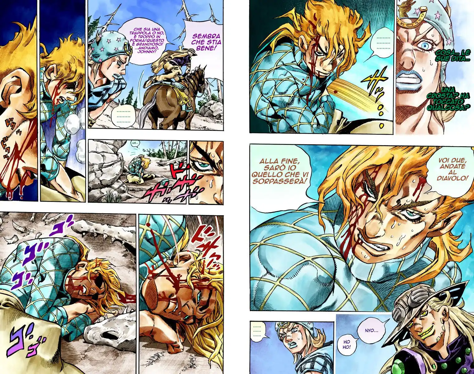 JoJo's Bizarre Adventure Part 7 - Steel Ball Run (Official Colored) Capitolo 28 page 18