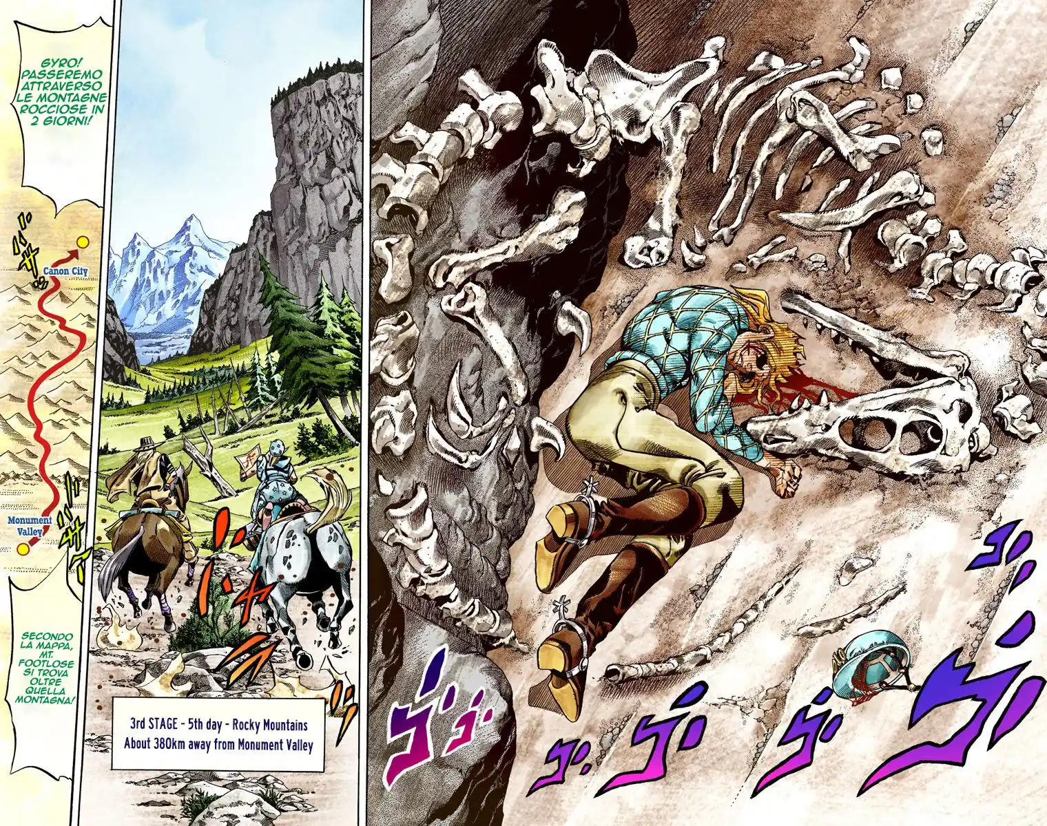 JoJo's Bizarre Adventure Part 7 - Steel Ball Run (Official Colored) Capitolo 28 page 19