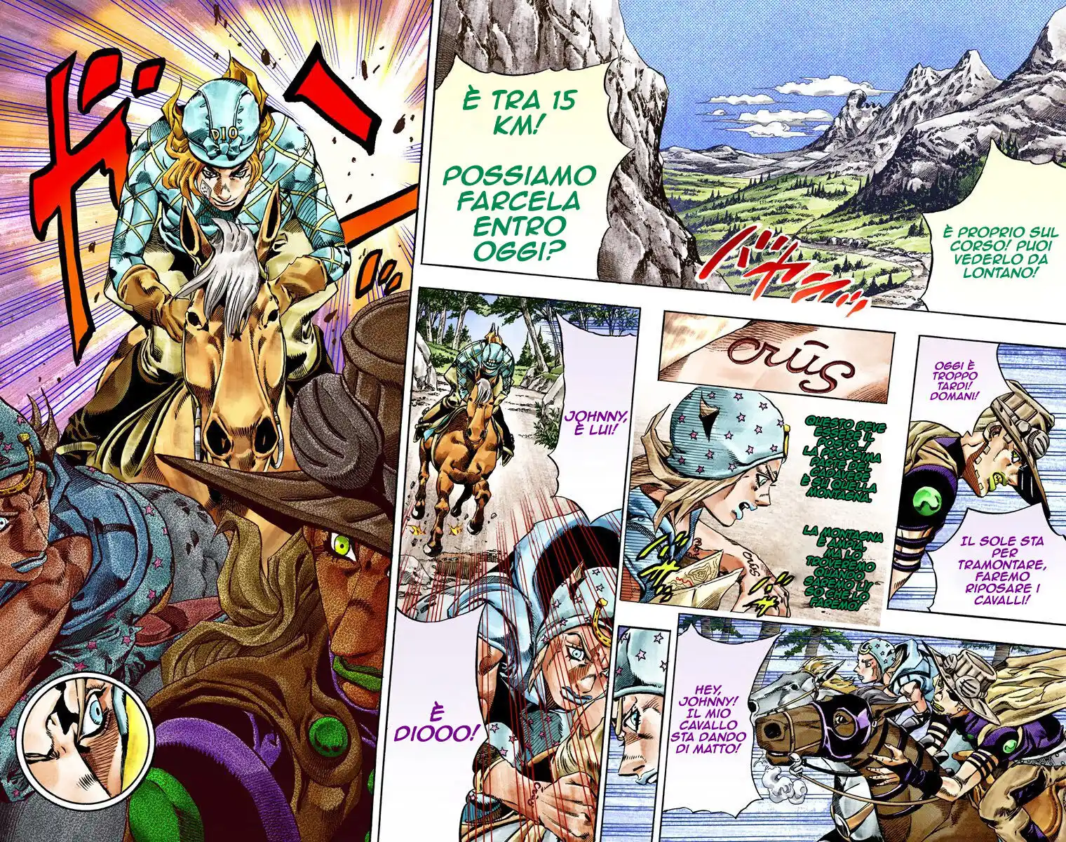 JoJo's Bizarre Adventure Part 7 - Steel Ball Run (Official Colored) Capitolo 28 page 20