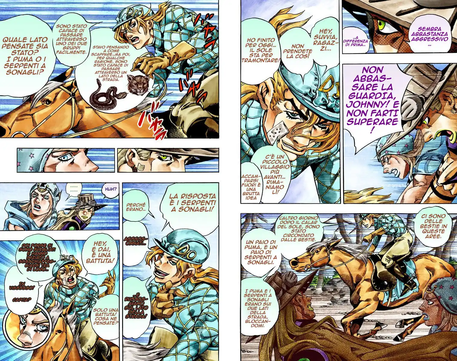 JoJo's Bizarre Adventure Part 7 - Steel Ball Run (Official Colored) Capitolo 28 page 21