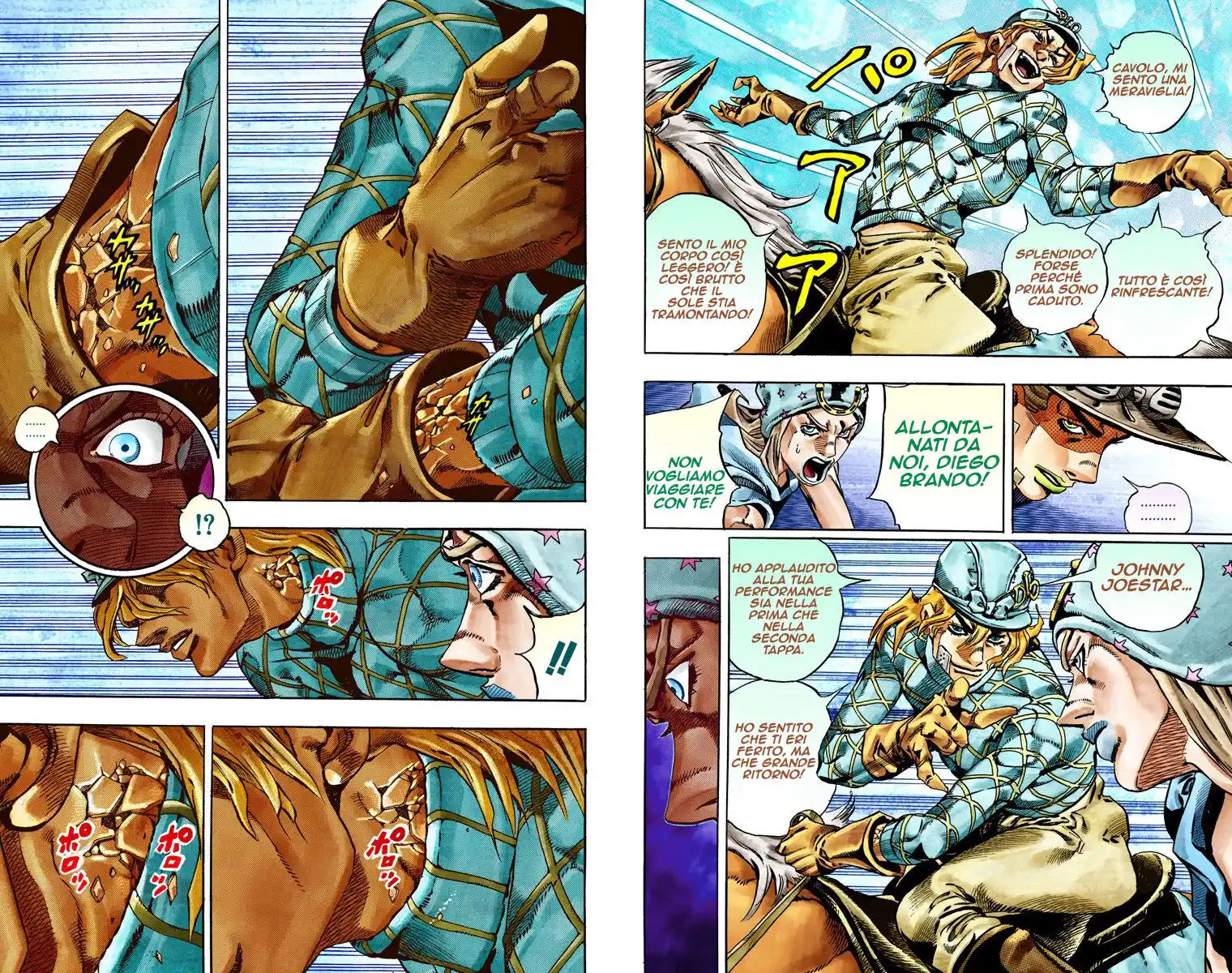 JoJo's Bizarre Adventure Part 7 - Steel Ball Run (Official Colored) Capitolo 28 page 22