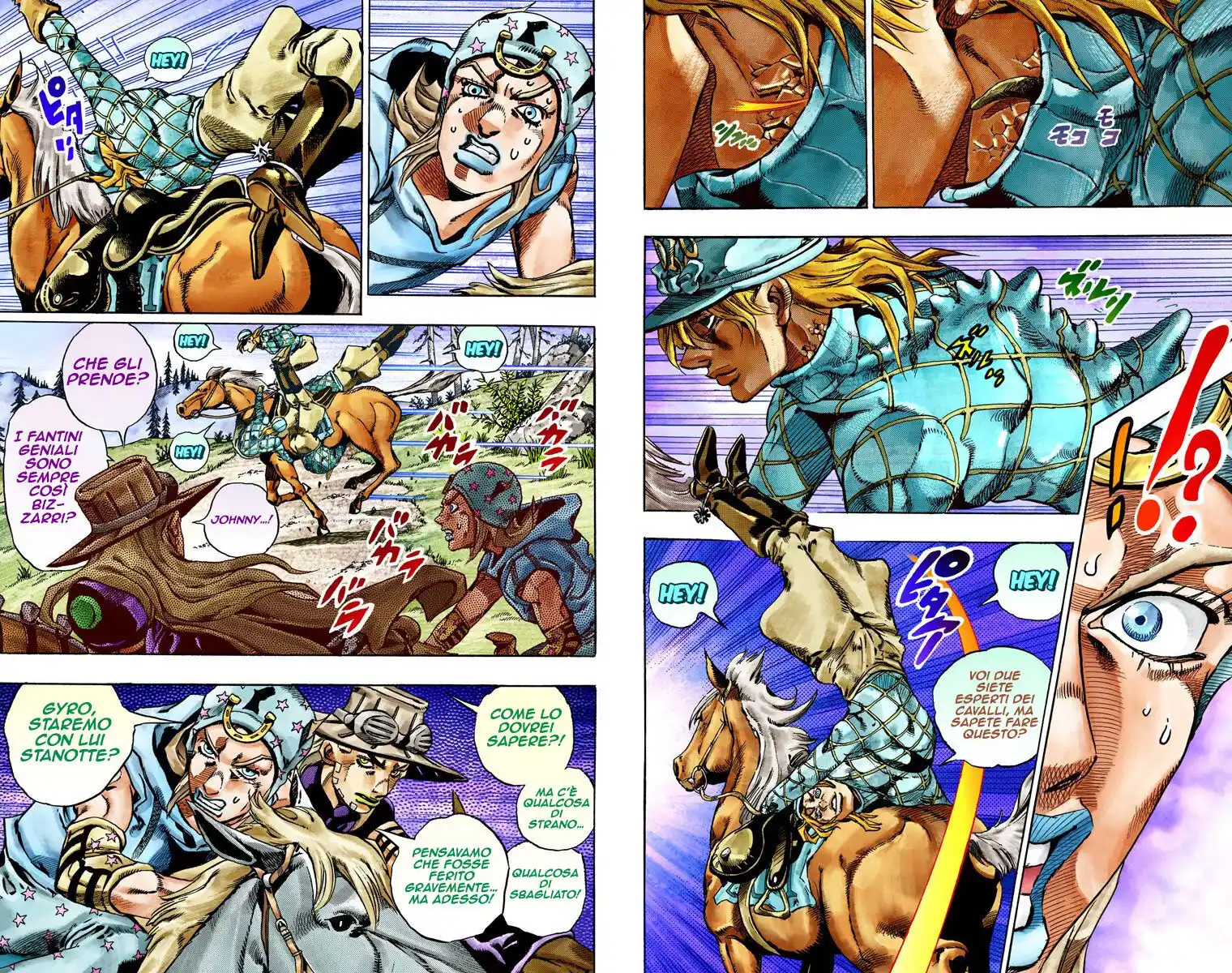 JoJo's Bizarre Adventure Part 7 - Steel Ball Run (Official Colored) Capitolo 28 page 23