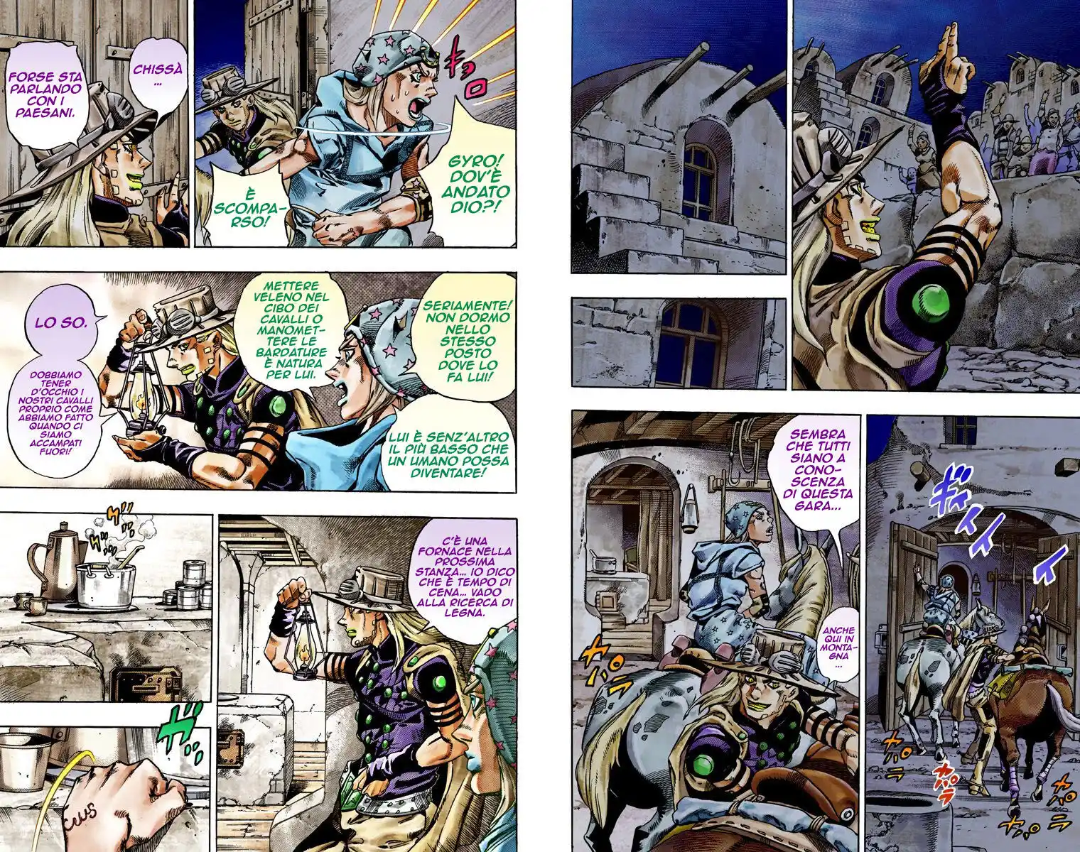 JoJo's Bizarre Adventure Part 7 - Steel Ball Run (Official Colored) Capitolo 28 page 25