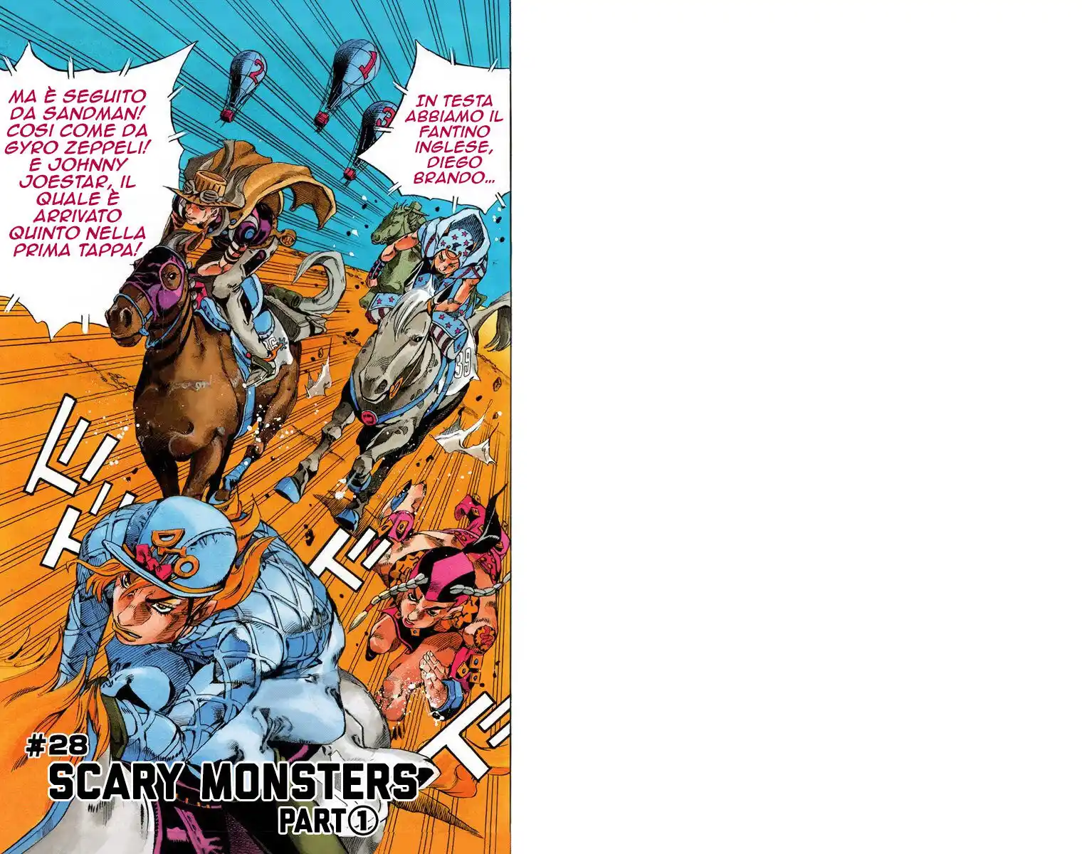 JoJo's Bizarre Adventure Part 7 - Steel Ball Run (Official Colored) Capitolo 28 page 3