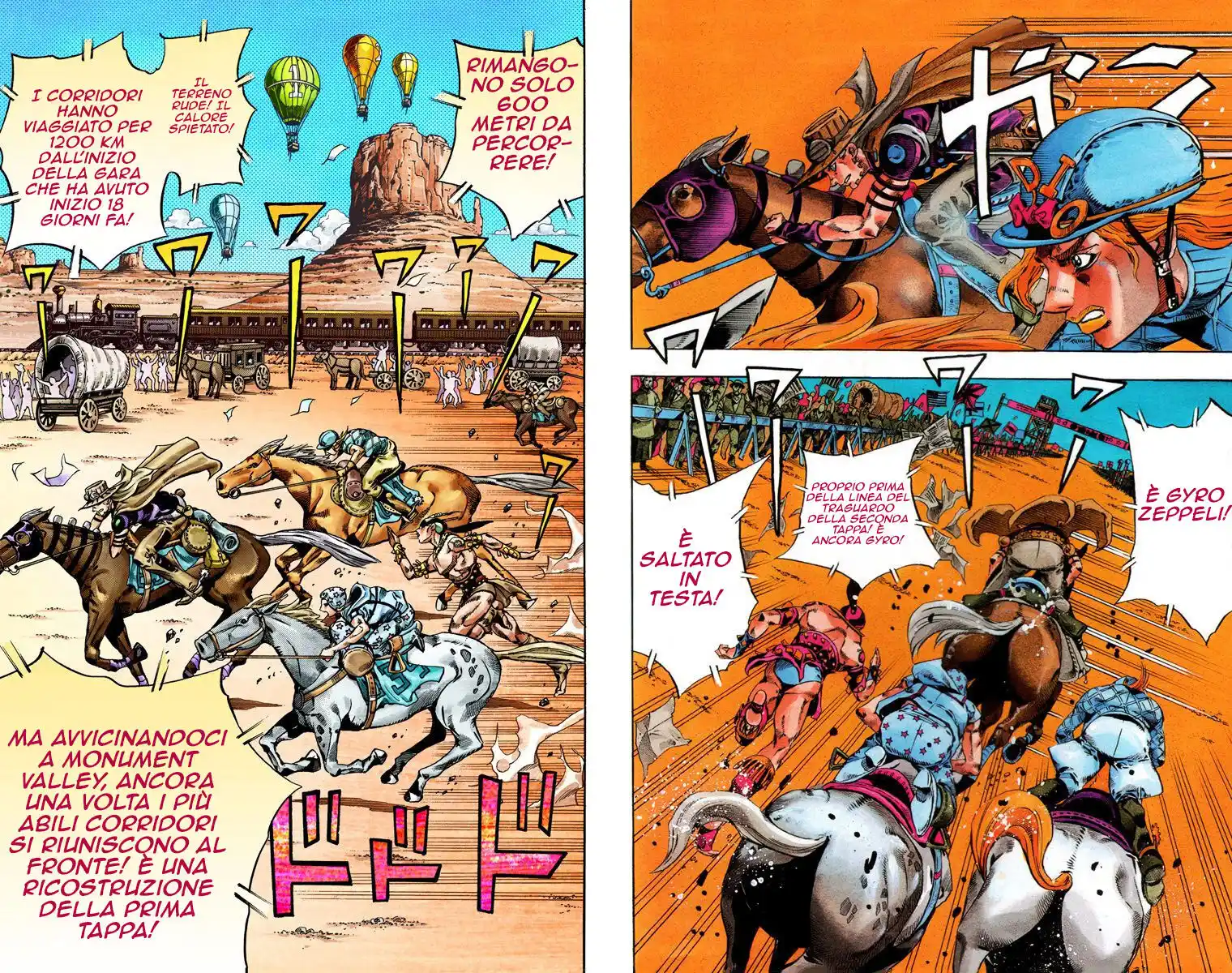 JoJo's Bizarre Adventure Part 7 - Steel Ball Run (Official Colored) Capitolo 28 page 5